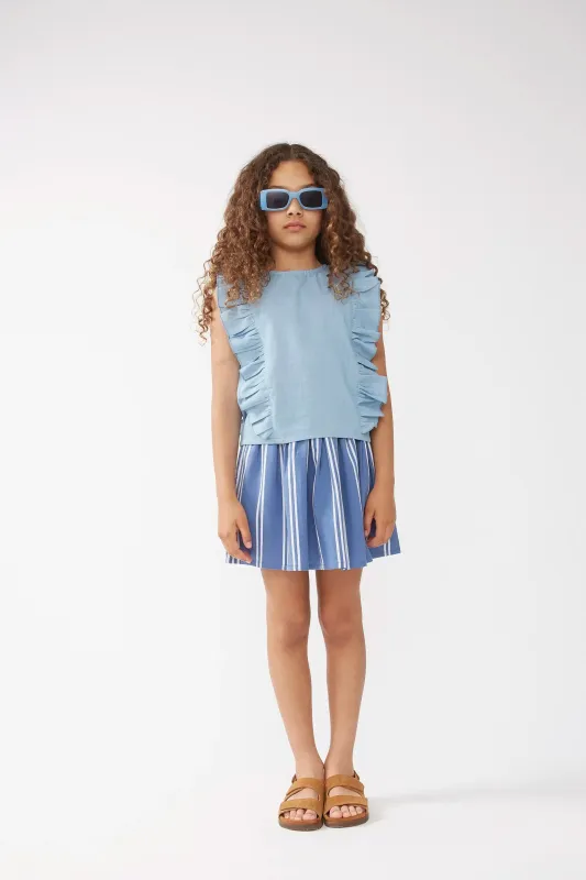 Top de niña efecto denim sold by Compania Fantasica