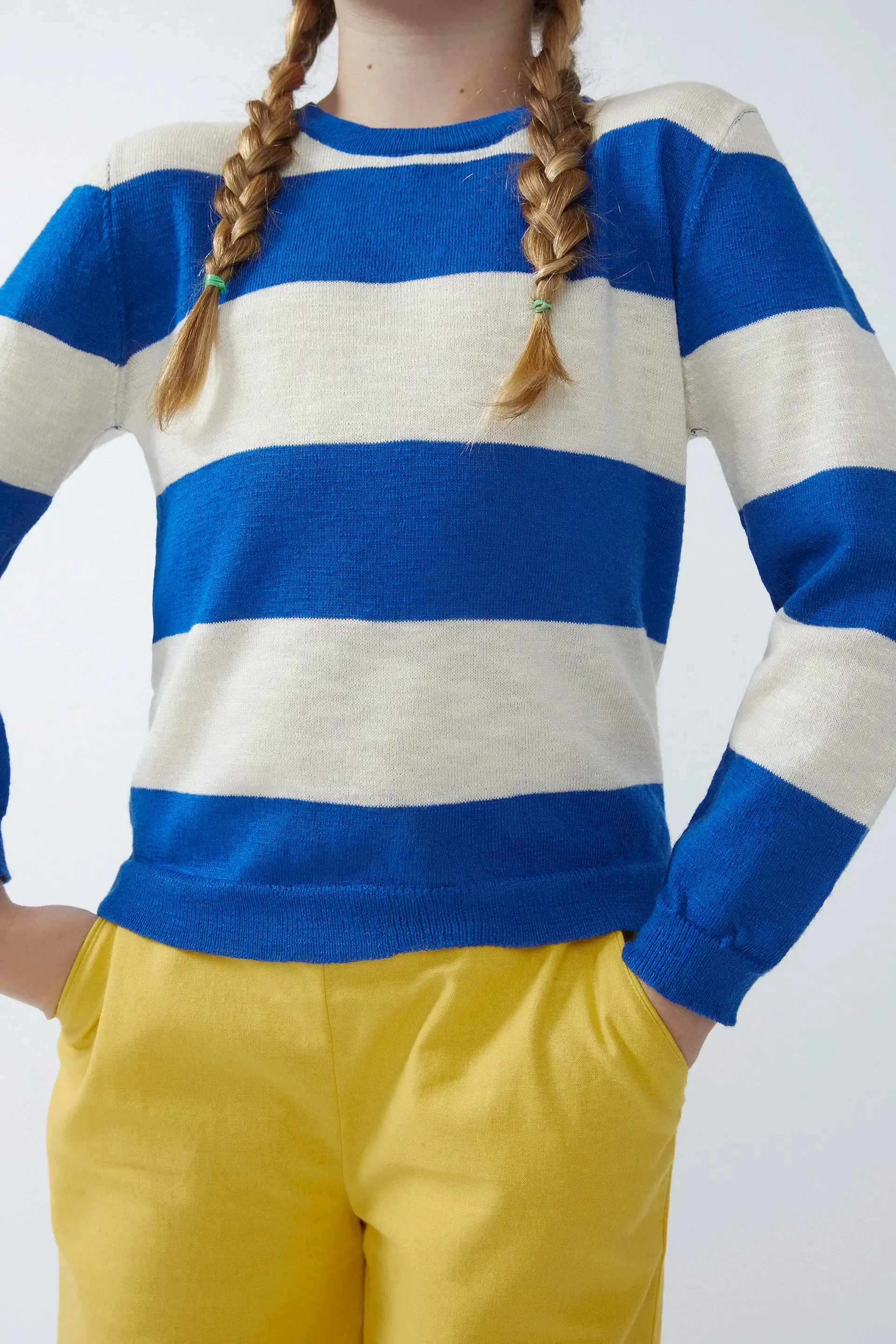 Jersey unisex estampado de rayas azules sold by Compania Fantasica product image thumbnail 2