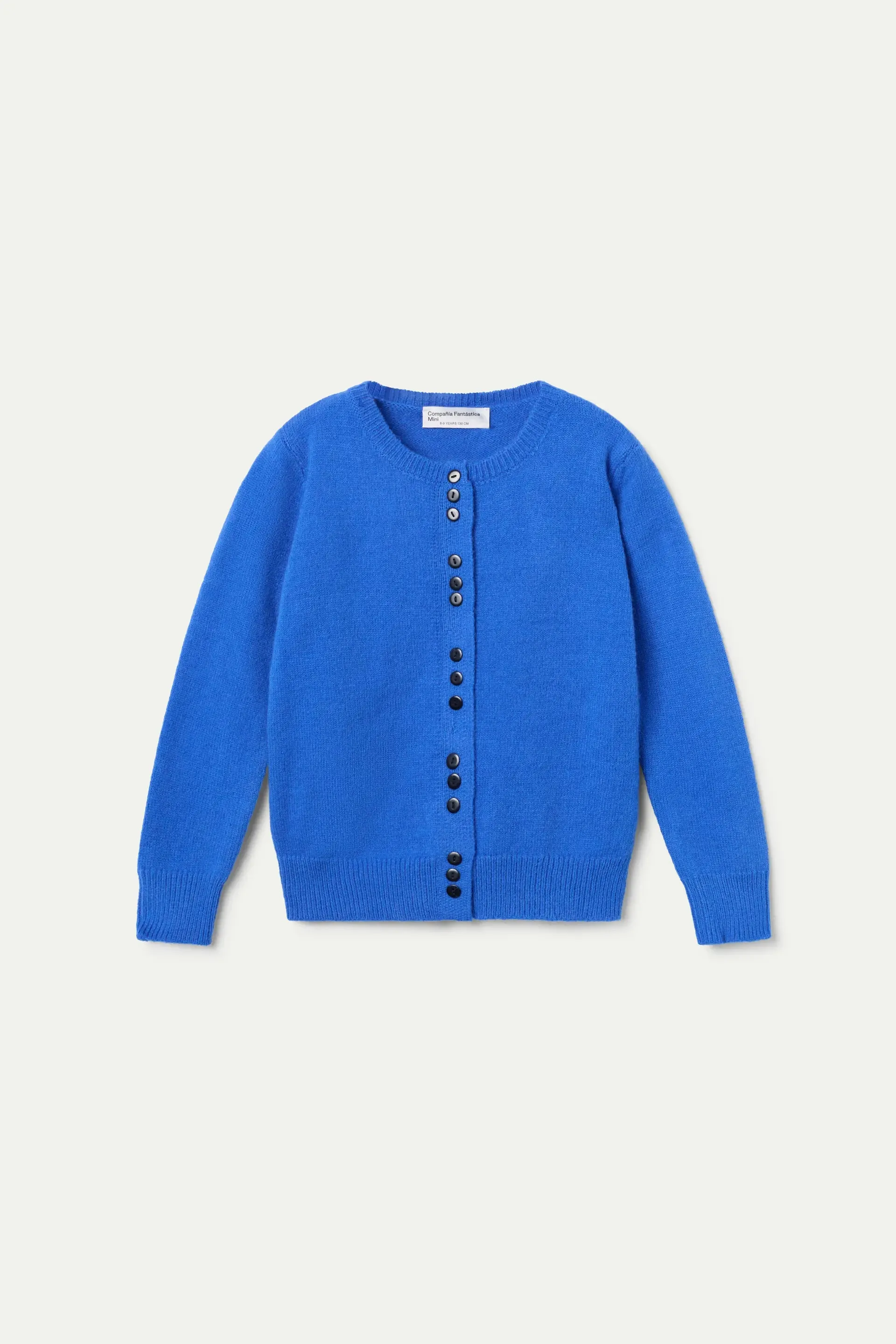 Cárdigan de niña punto azul con triple botonadura sold by Compania Fantasica product image thumbnail 2