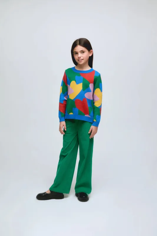 Jersey de niña punto estampado Cupido sold by Compania Fantasica