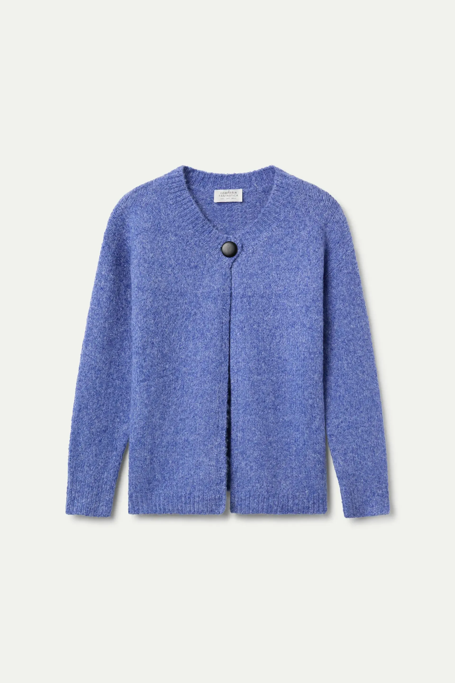 Cárdigan de punto fino morado sold by Compania Fantasica product image thumbnail 2