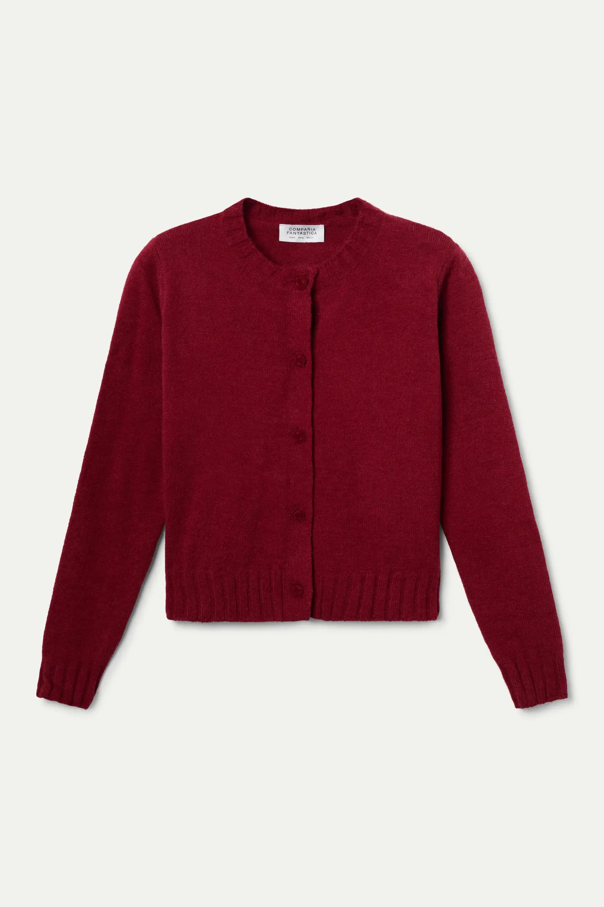 Cárdigan de punto rojo sold by Compania Fantasica product image thumbnail 2