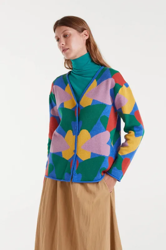 Cárdigan jacquard con estampado cupido sold by Compania Fantasica