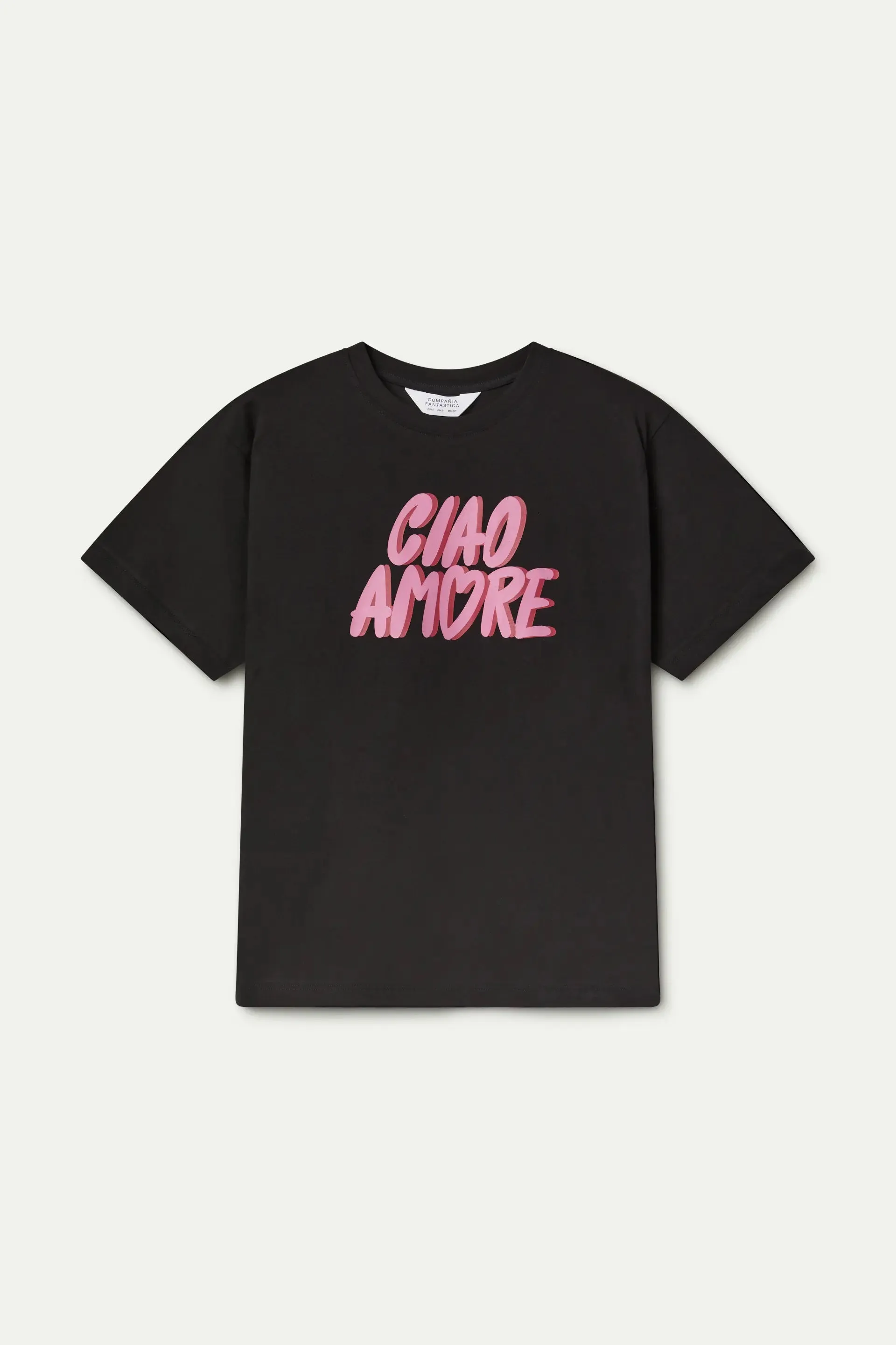 Camiseta 100% algodón con estampado Ciao Amore sold by Compania Fantasica product image thumbnail 2