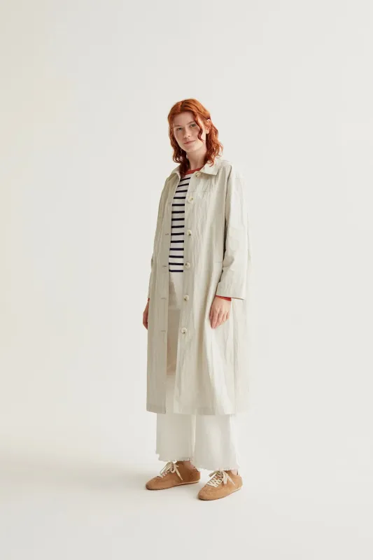 Gabardina blanco roto made by Compania Fantasica