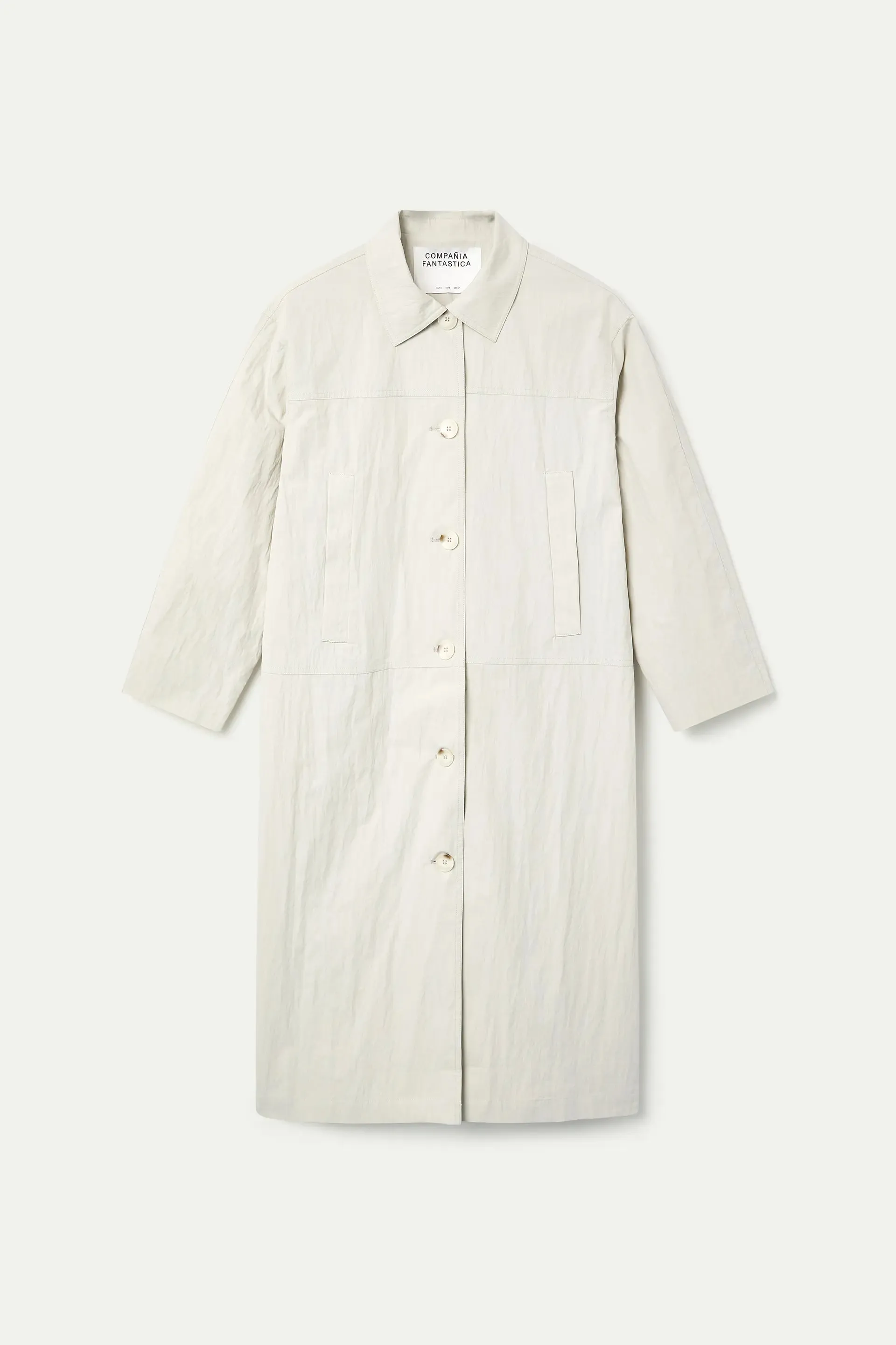 Gabardina blanco roto sold by Compania Fantasica product image thumbnail 2