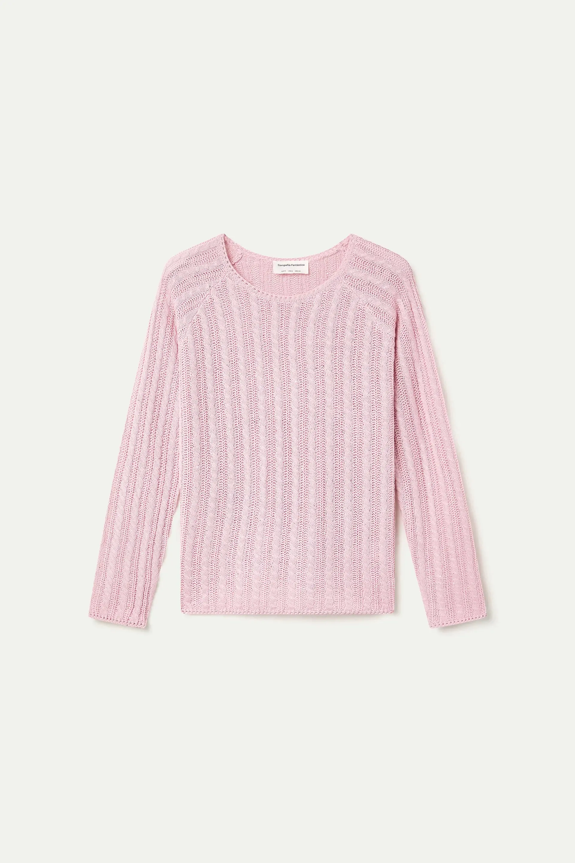 Jersey punto encadenado rosa sold by Compania Fantasica product image thumbnail 2