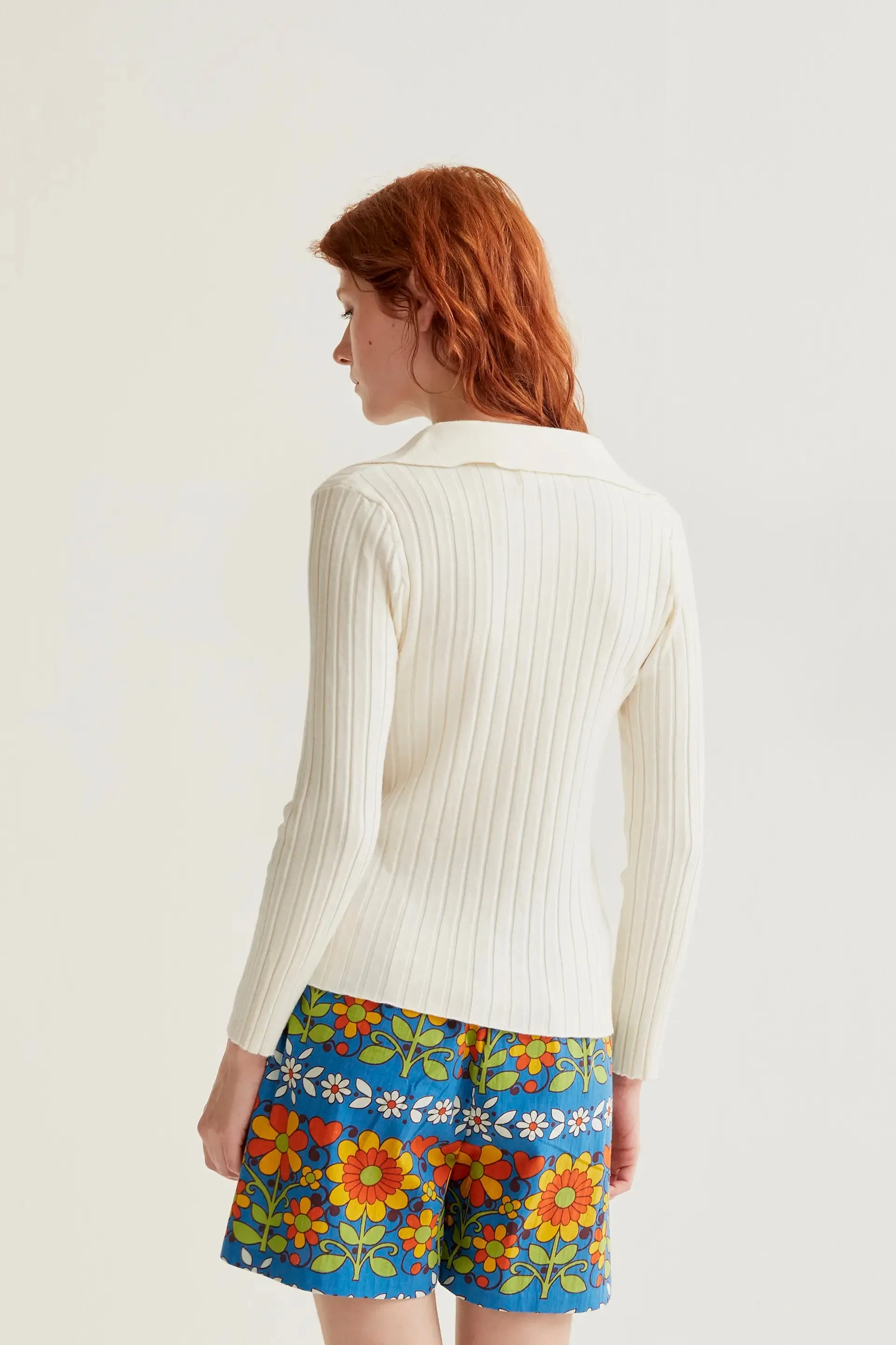 Jersey de punto blanco roto sold by Compania Fantasica product image thumbnail 3
