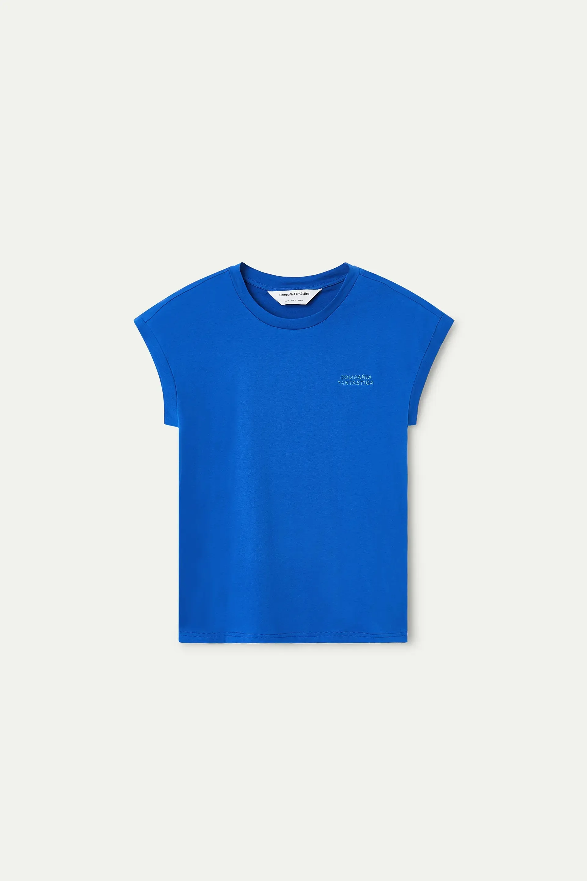 Camiseta 100% algodón azul sold by Compania Fantasica product image thumbnail 2