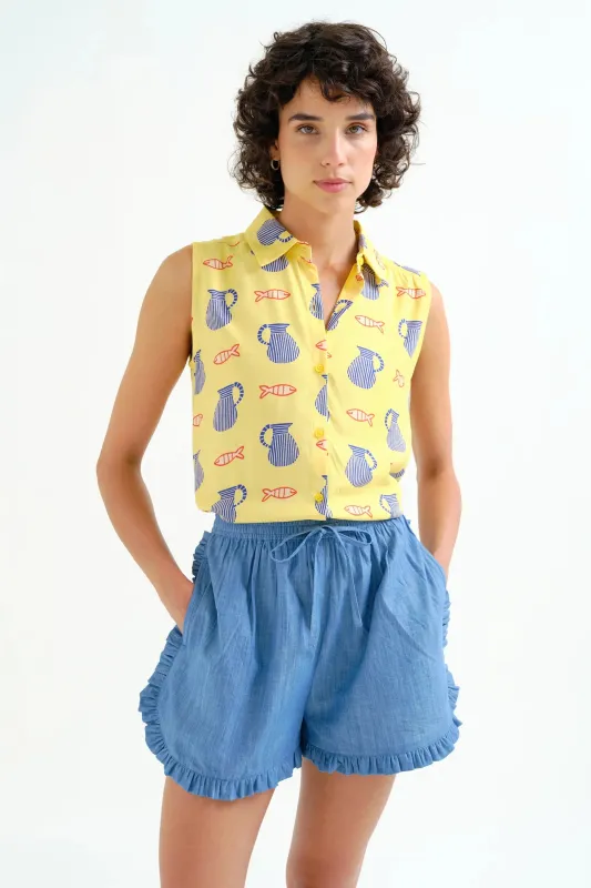 Camisa con estampado Brava made by Compania Fantasica