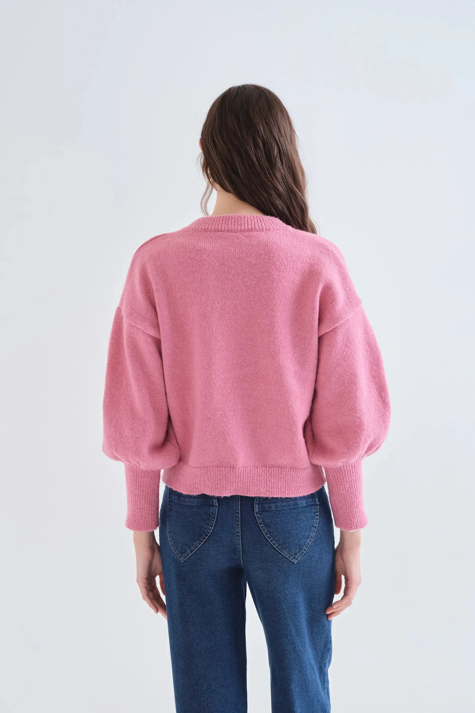 Jersey básico de punto rosa sold by Compania Fantasica product image thumbnail 2