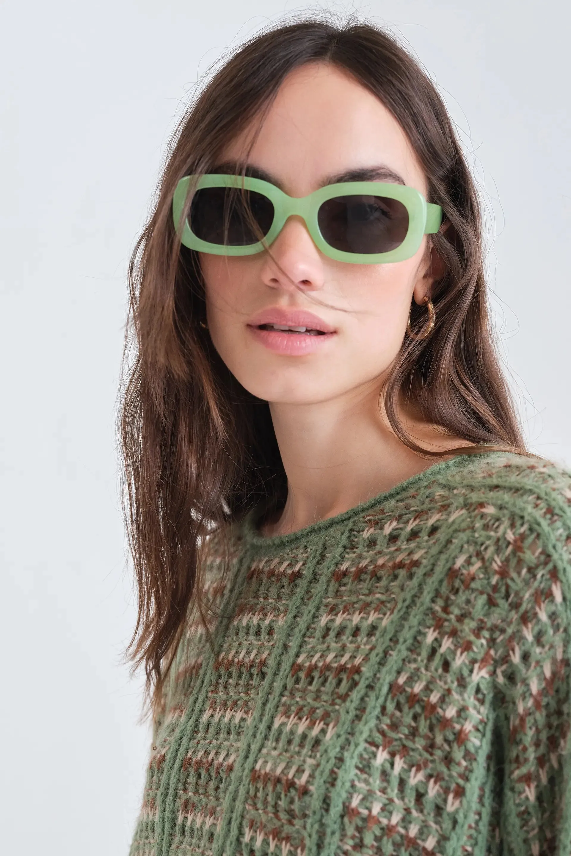 Jersey punto verde con detalles bordados sold by Compania Fantasica product image thumbnail 5
