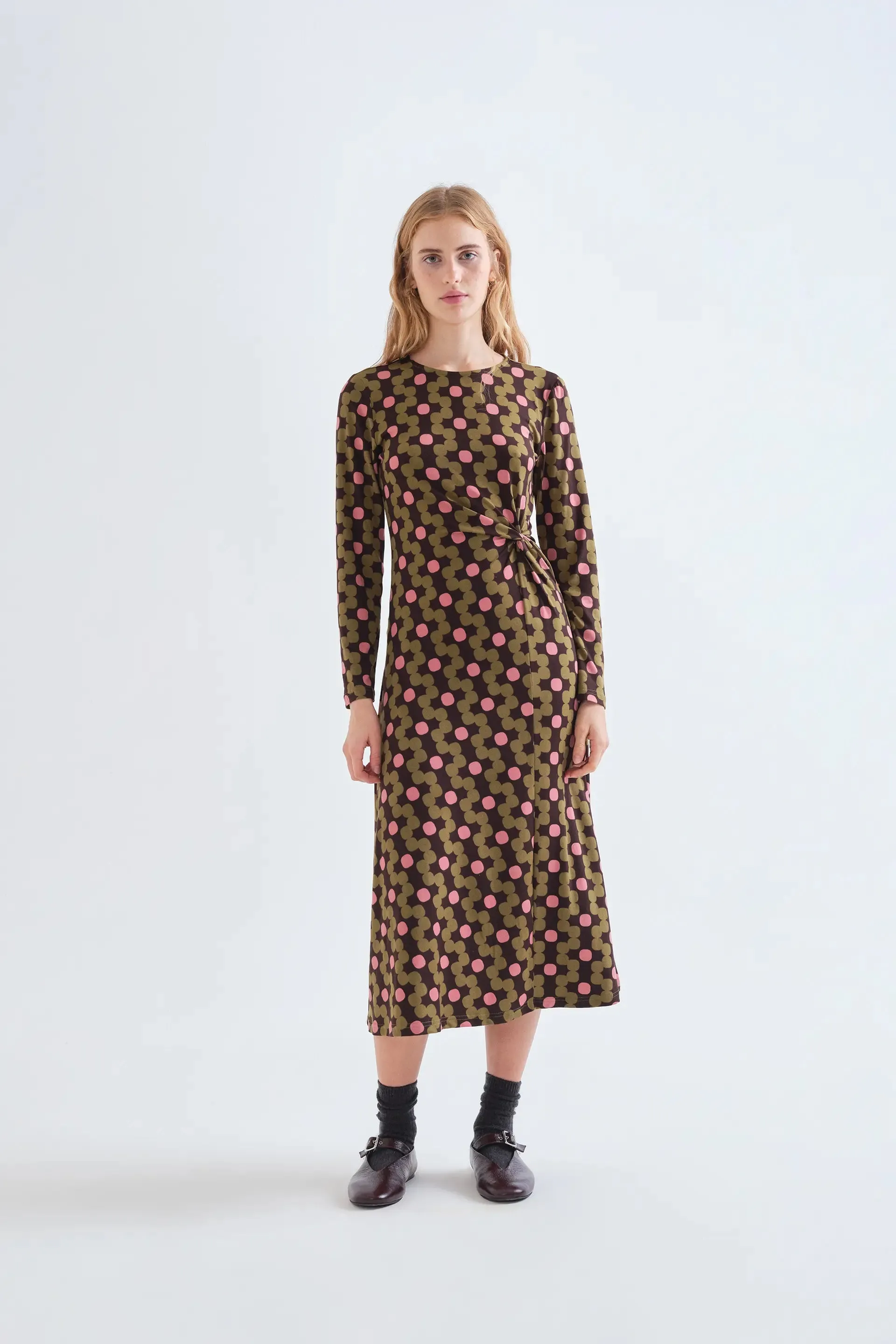 Vestido midi con estampado Aberdeen sold by Compania Fantasica
