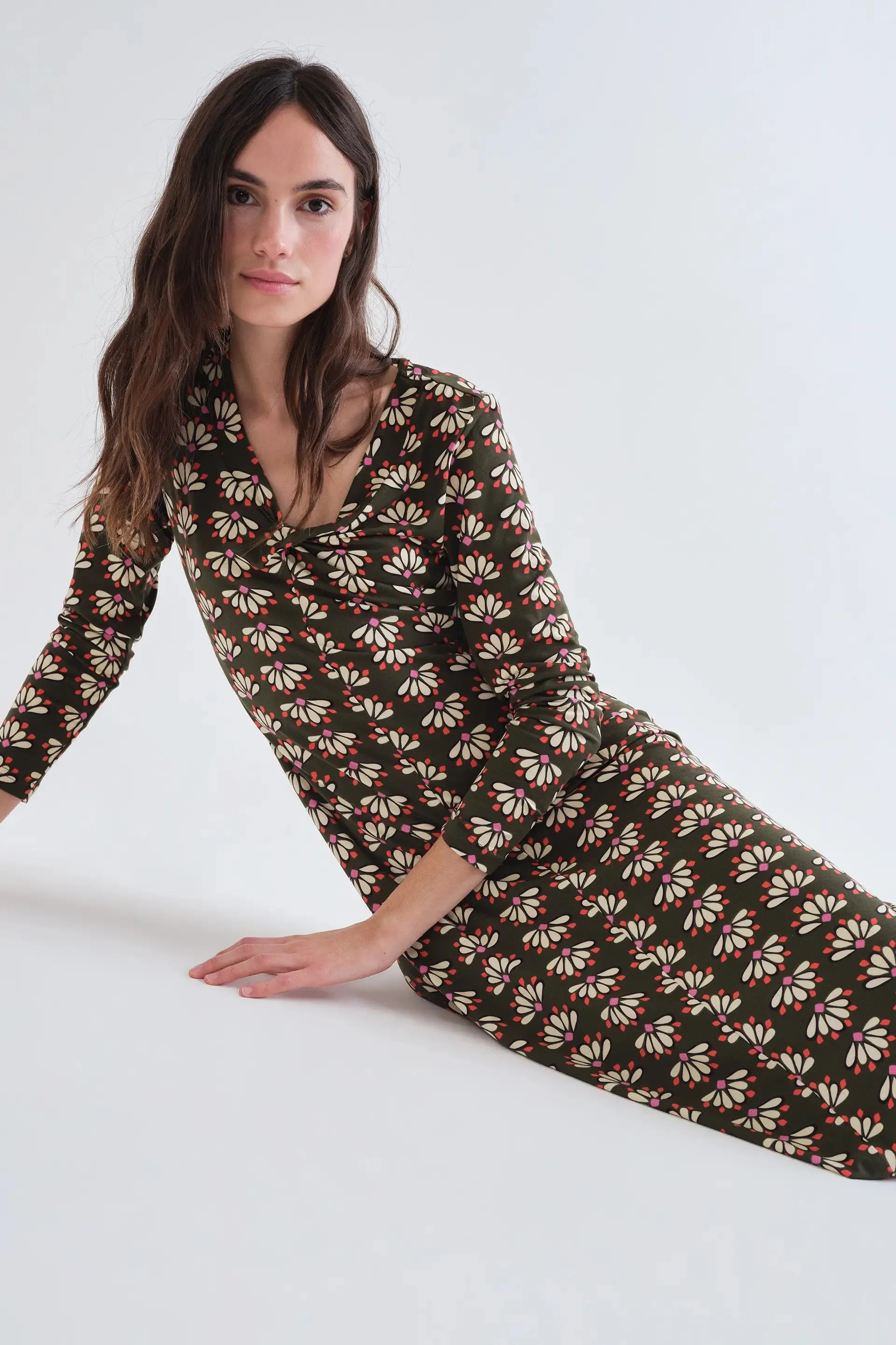 Vestido midi con estampado Geometry sold by Compania Fantasica product image thumbnail 4