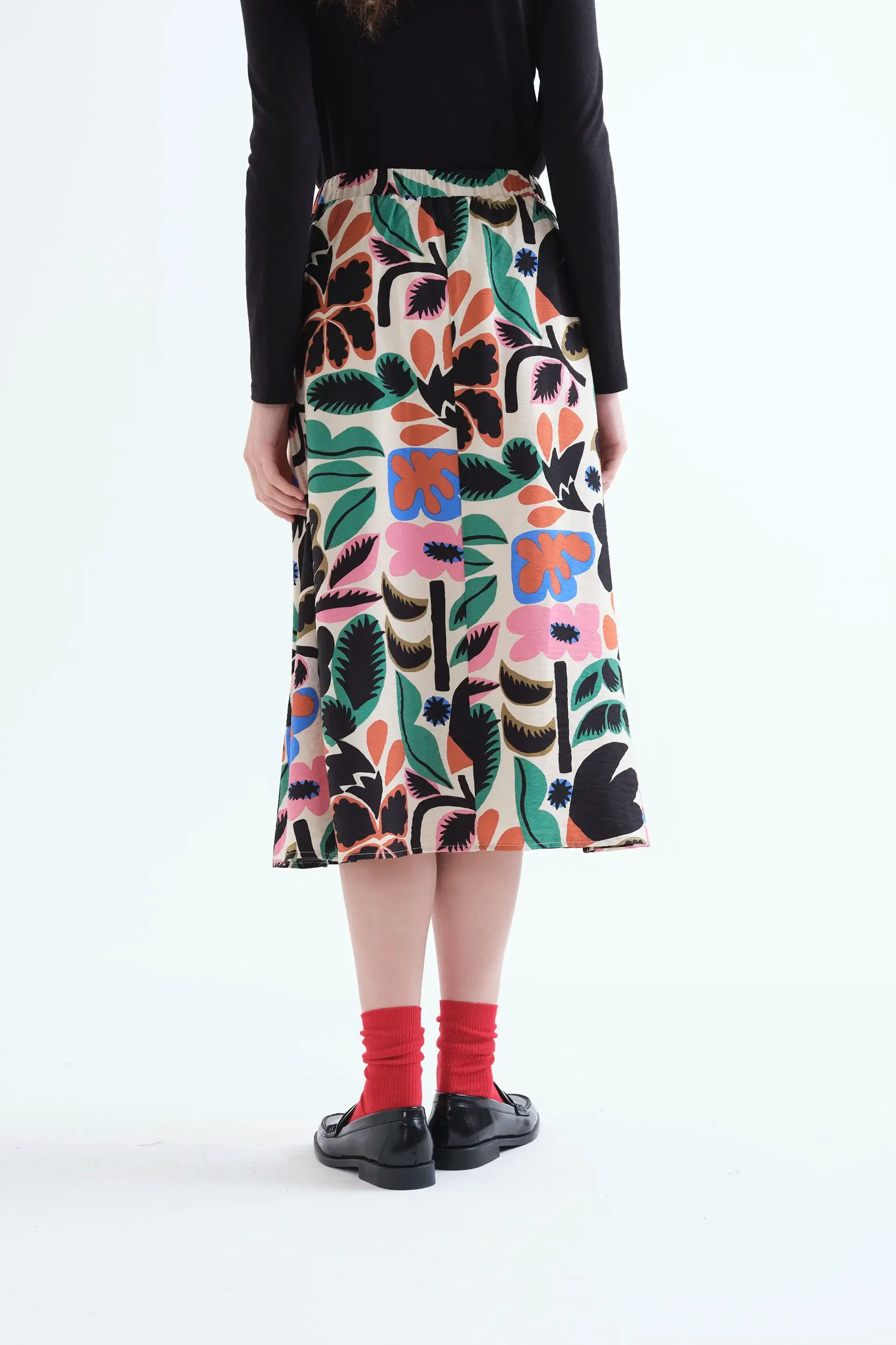 Falda midi con estampado Neo Garden sold by Compania Fantasica product image thumbnail 2