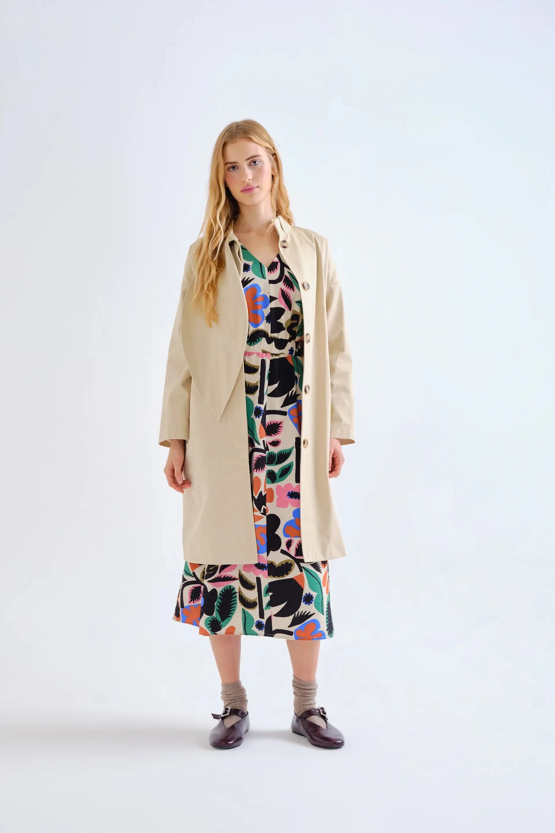 Vestido midi con estampado Neo Garden sold by Compania Fantasica product image thumbnail 4