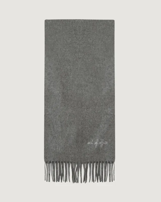 "Out Of Office" Ménilmontant scarf sold by Maison Labiche