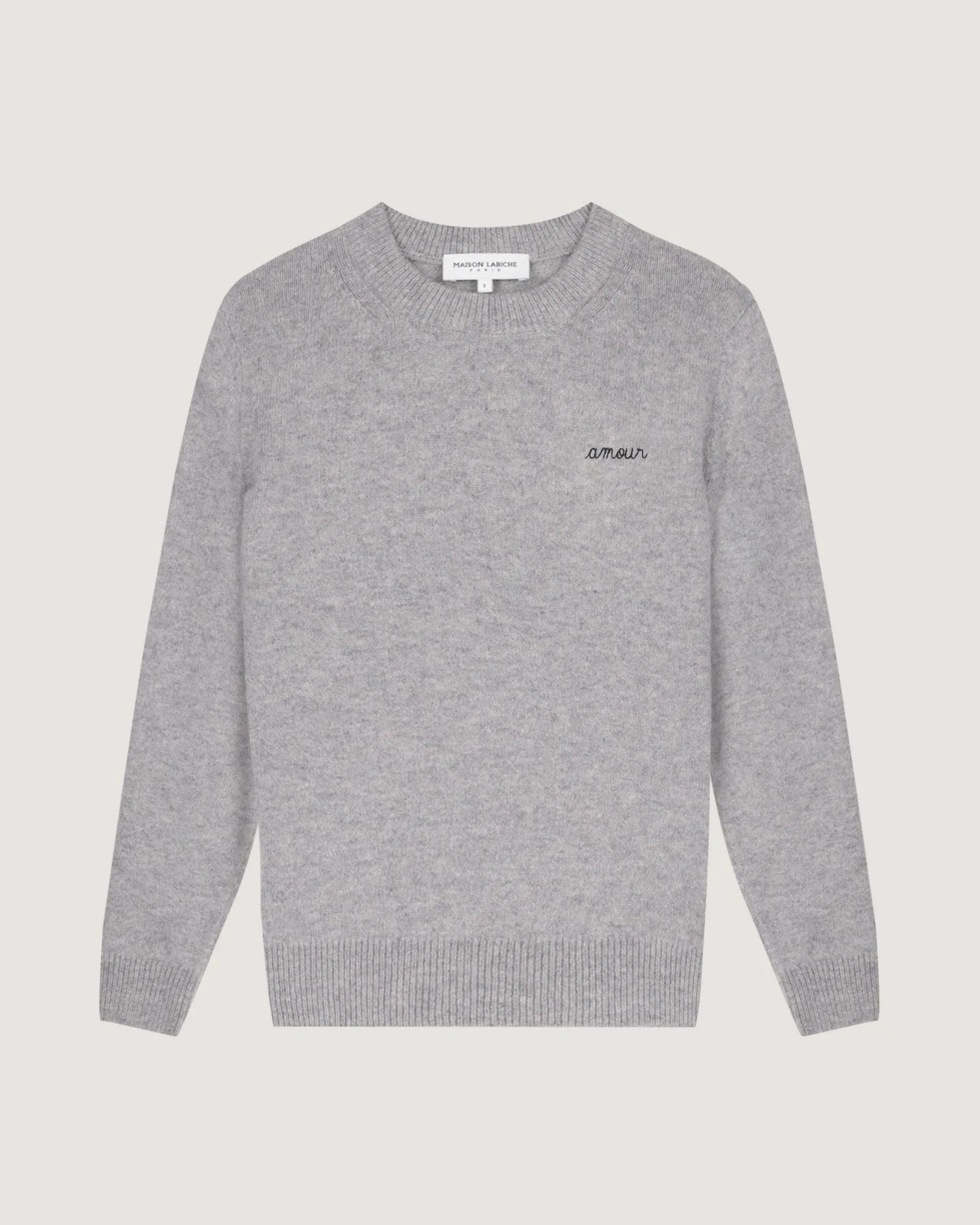 "Patch Labiche" choiseul wool sweater sold by Maison Labiche