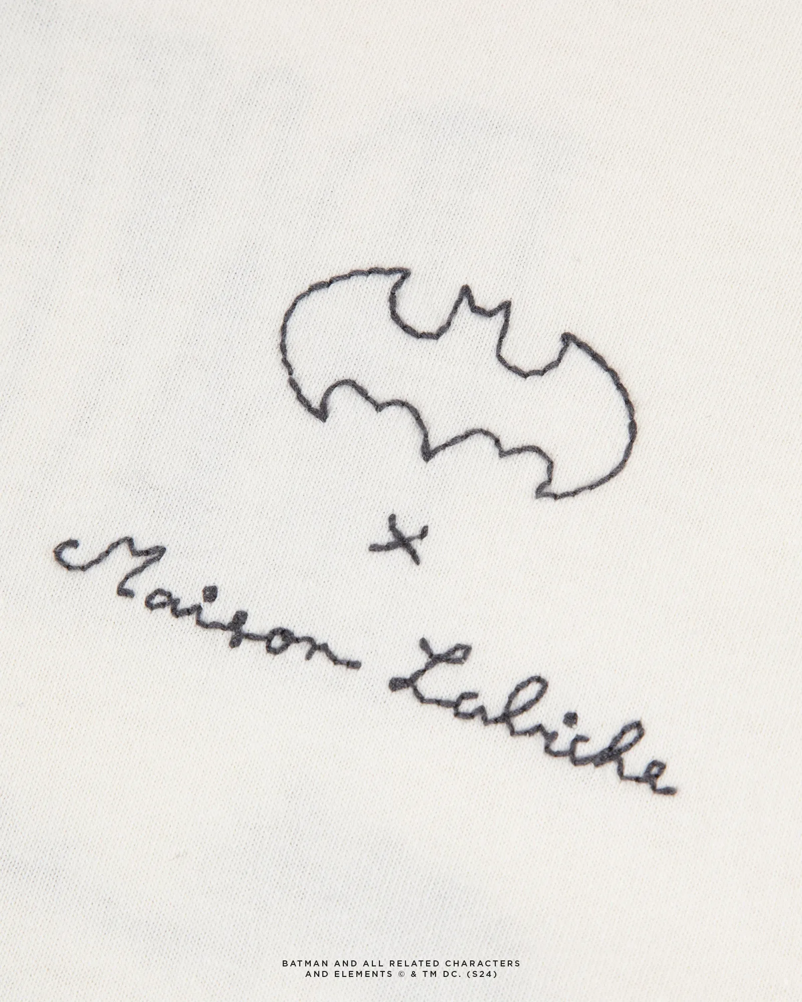 Batman X Maison Labiche "story" patureau t-shirt sold by Maison Labiche product image thumbnail 5