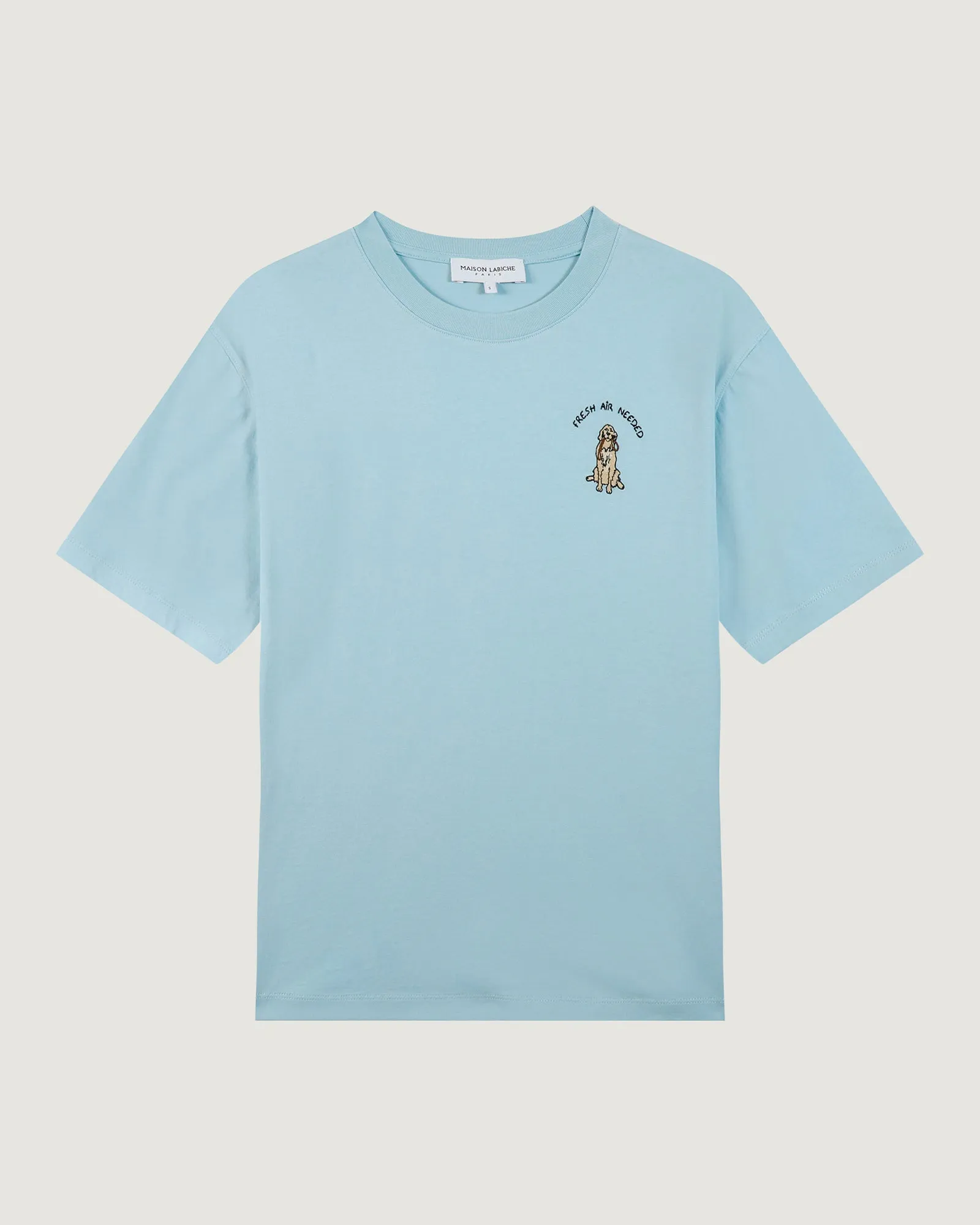 "Fresh Air Needed" popincourt t-shirt sold by Maison Labiche