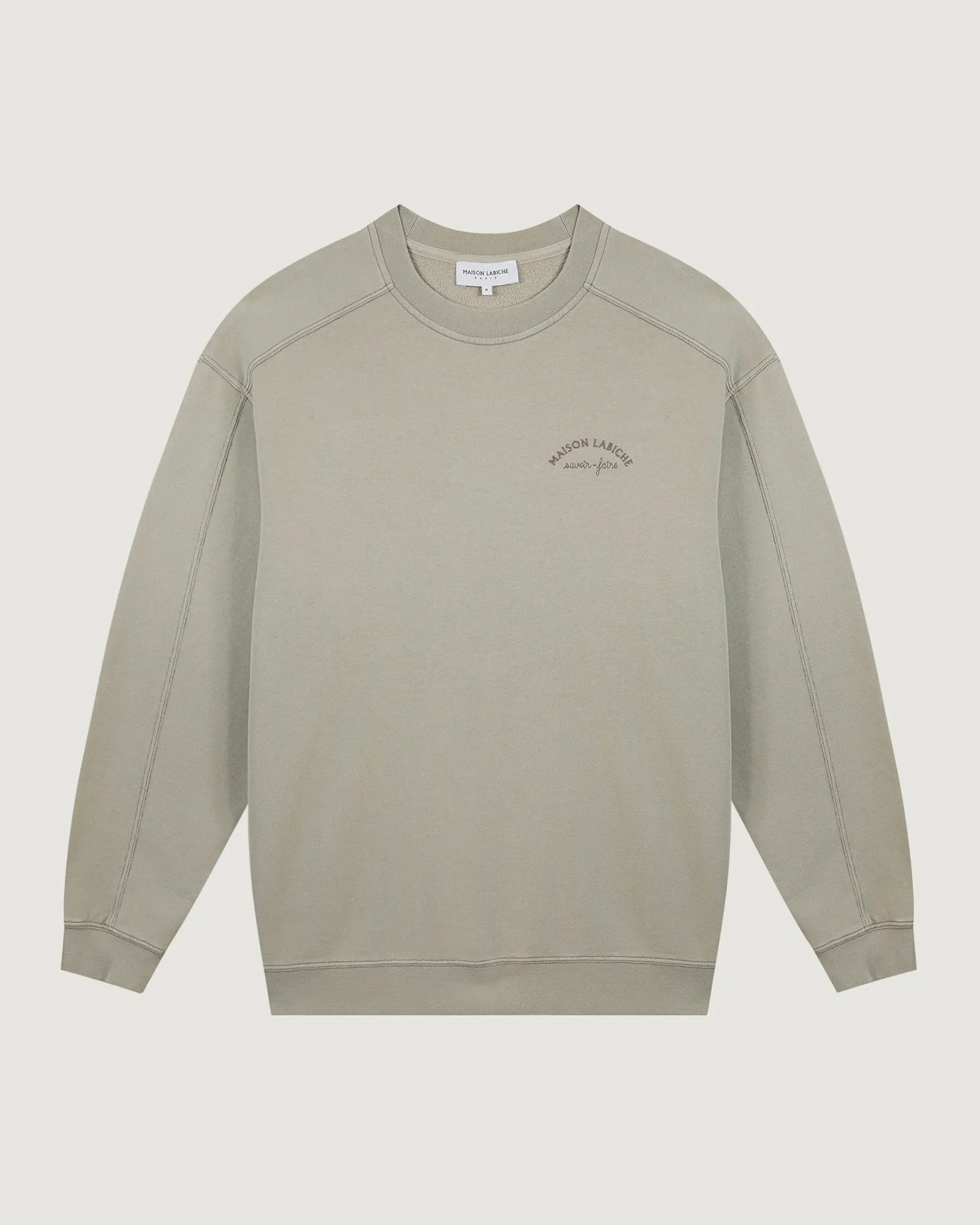 "Mini Manufacture" ledru sweatshirt sold by Maison Labiche
