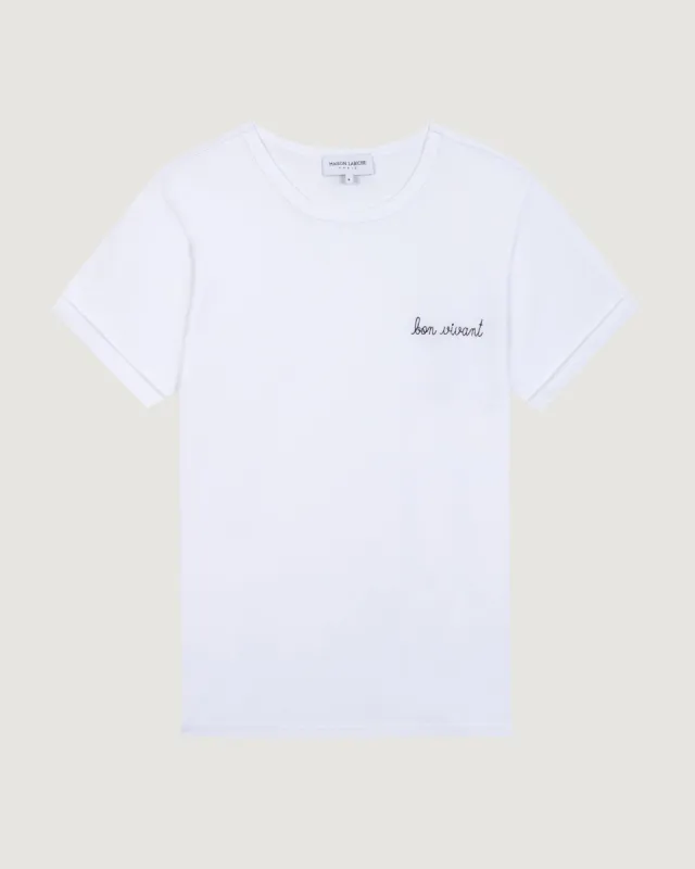 "Bon Vivant" poitou t-shirt sold by Maison Labiche