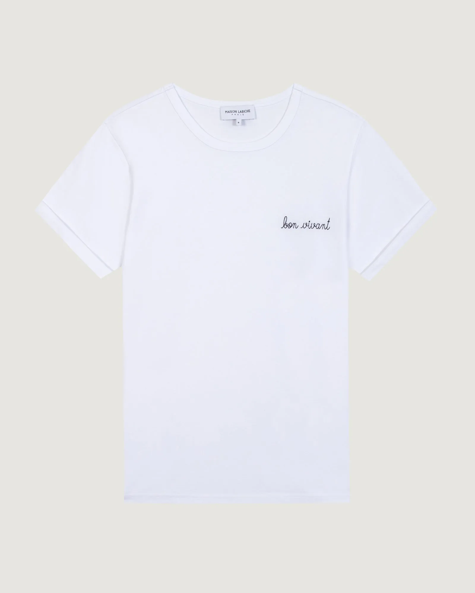 "Bon Vivant" poitou t-shirt sold by Maison Labiche