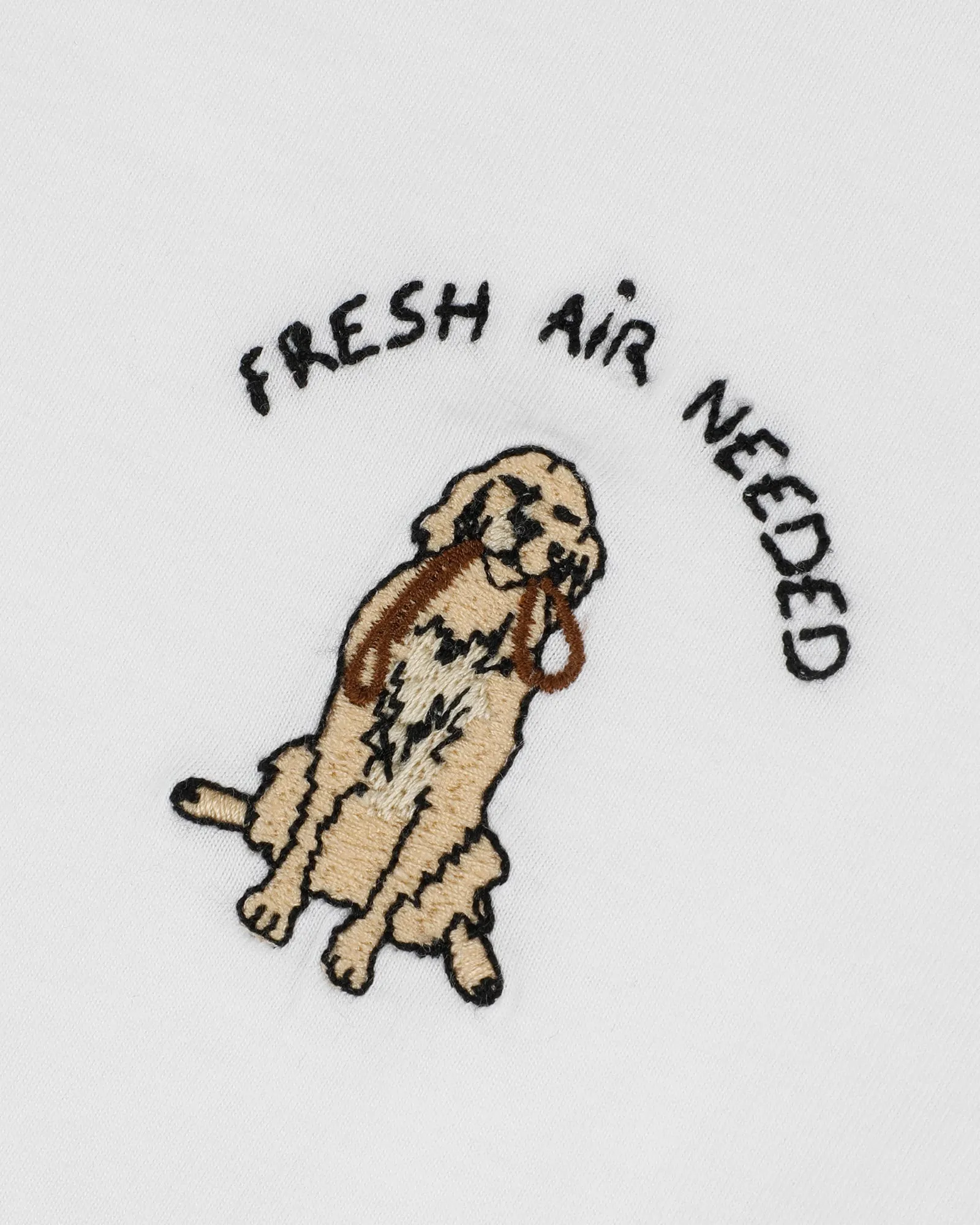 "Fresh Air Needed" poitou t-shirt sold by Maison Labiche product image thumbnail 2