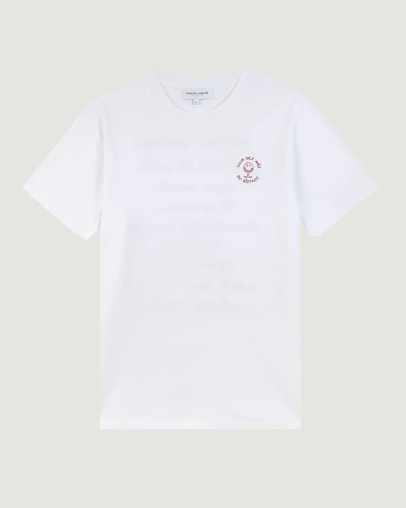 "Menu Club" patureau t-shirt sold by Maison Labiche
