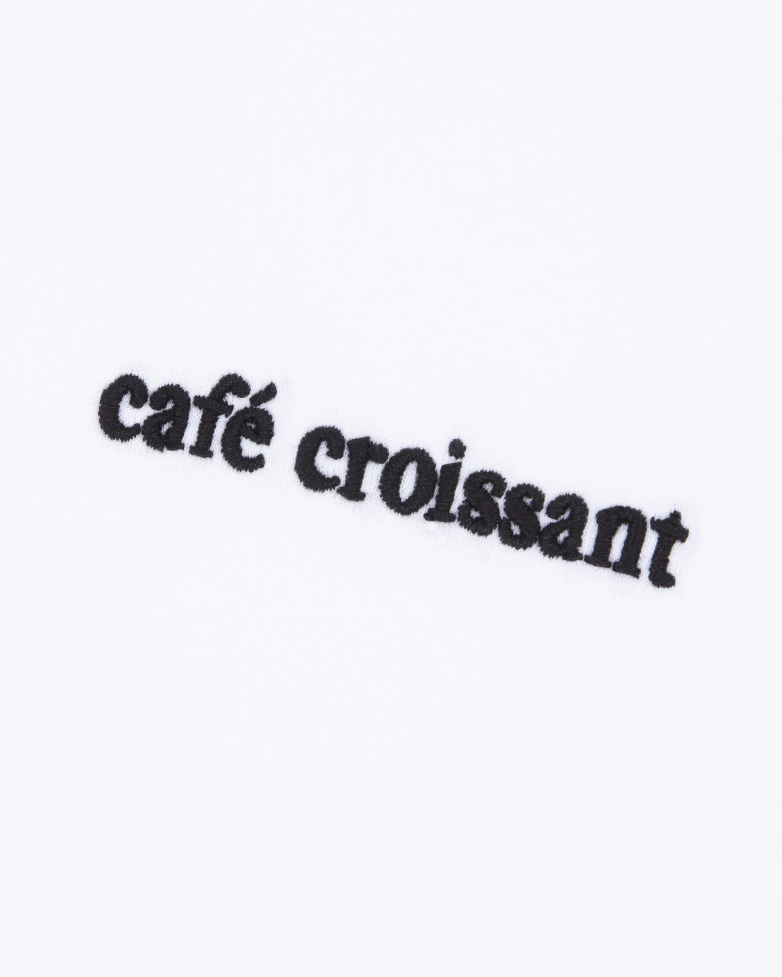 "Cafe Croissant" popincourt t-shirt sold by Maison Labiche product image thumbnail 2