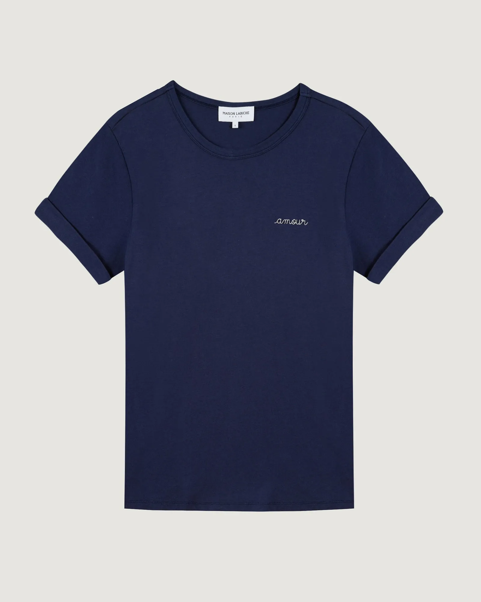 "Amour" poitou t-shirt sold by Maison Labiche