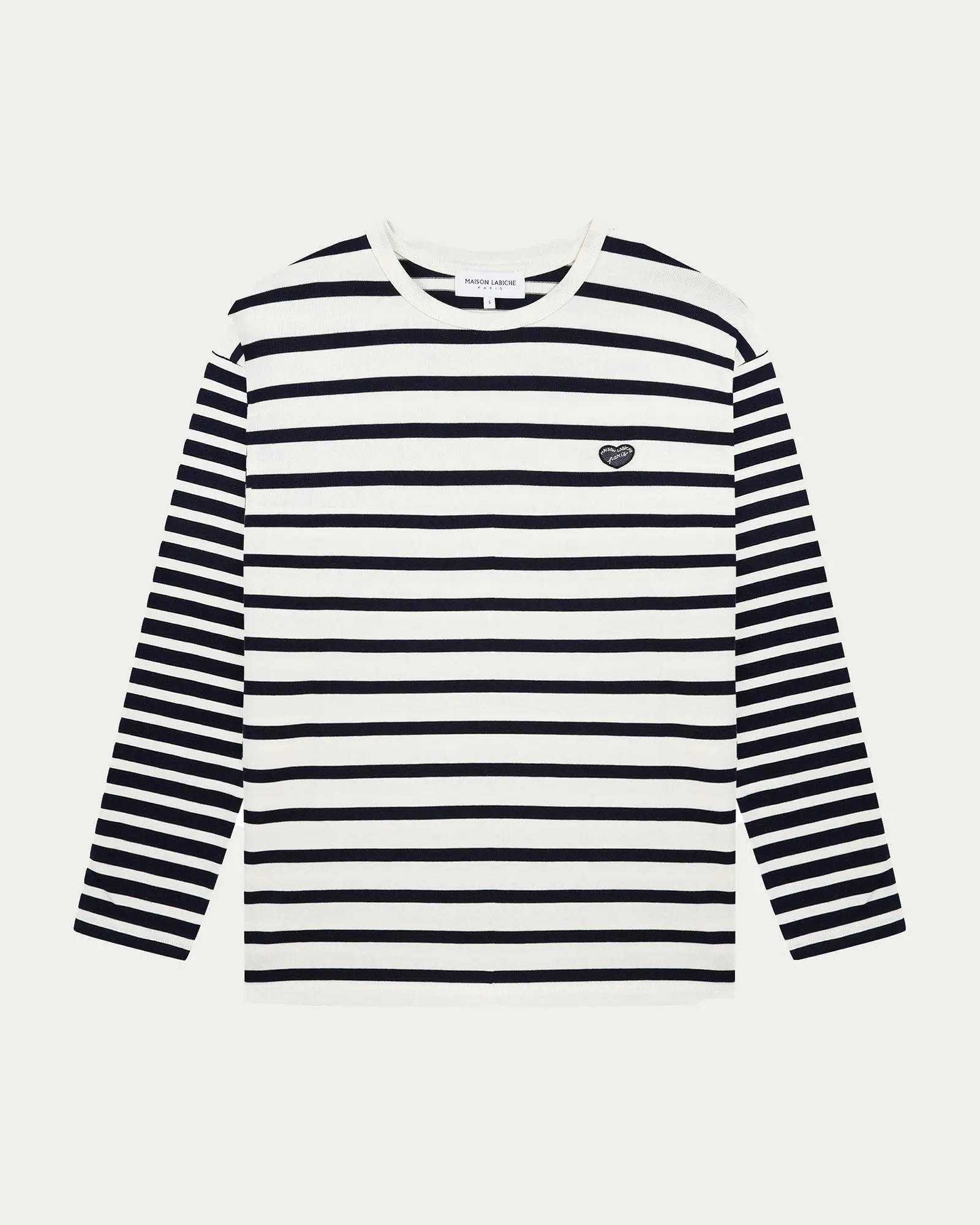 "Patch Coeur" montpart sailor shirt sold by Maison Labiche