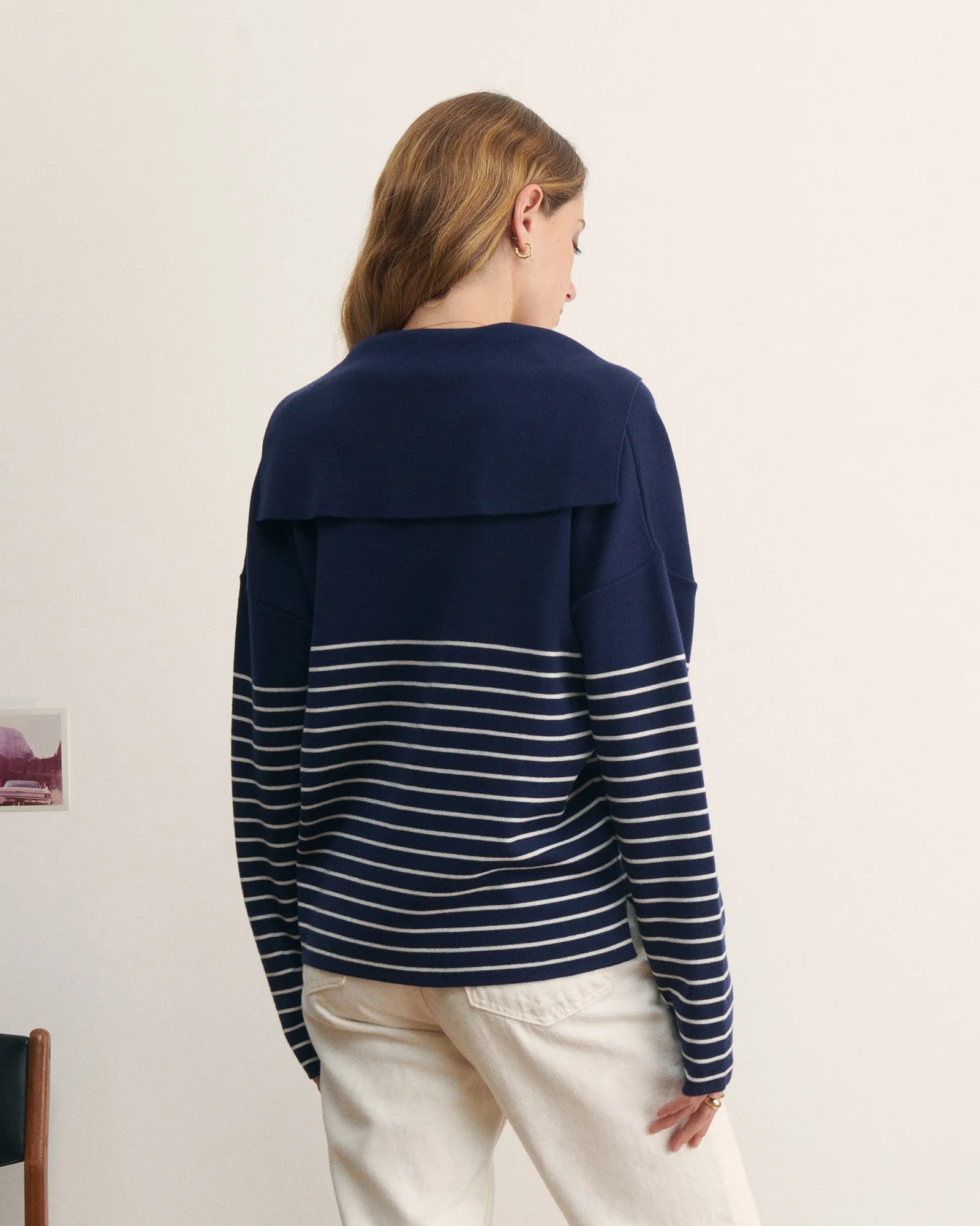 "Patch Coeur" chaffault wool sweater sold by Maison Labiche product image thumbnail 4