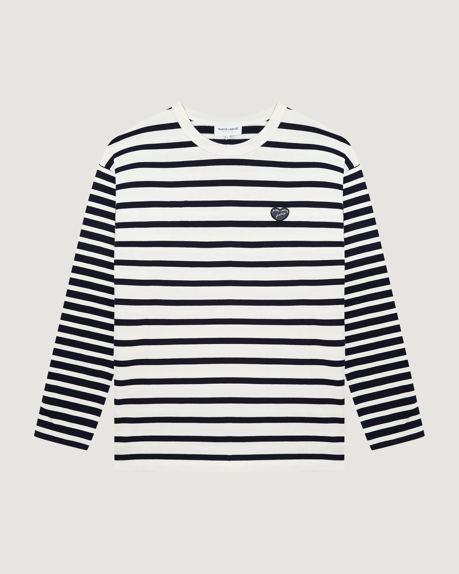 "Patch Coeur" montpar sailor shirt sold by Maison Labiche