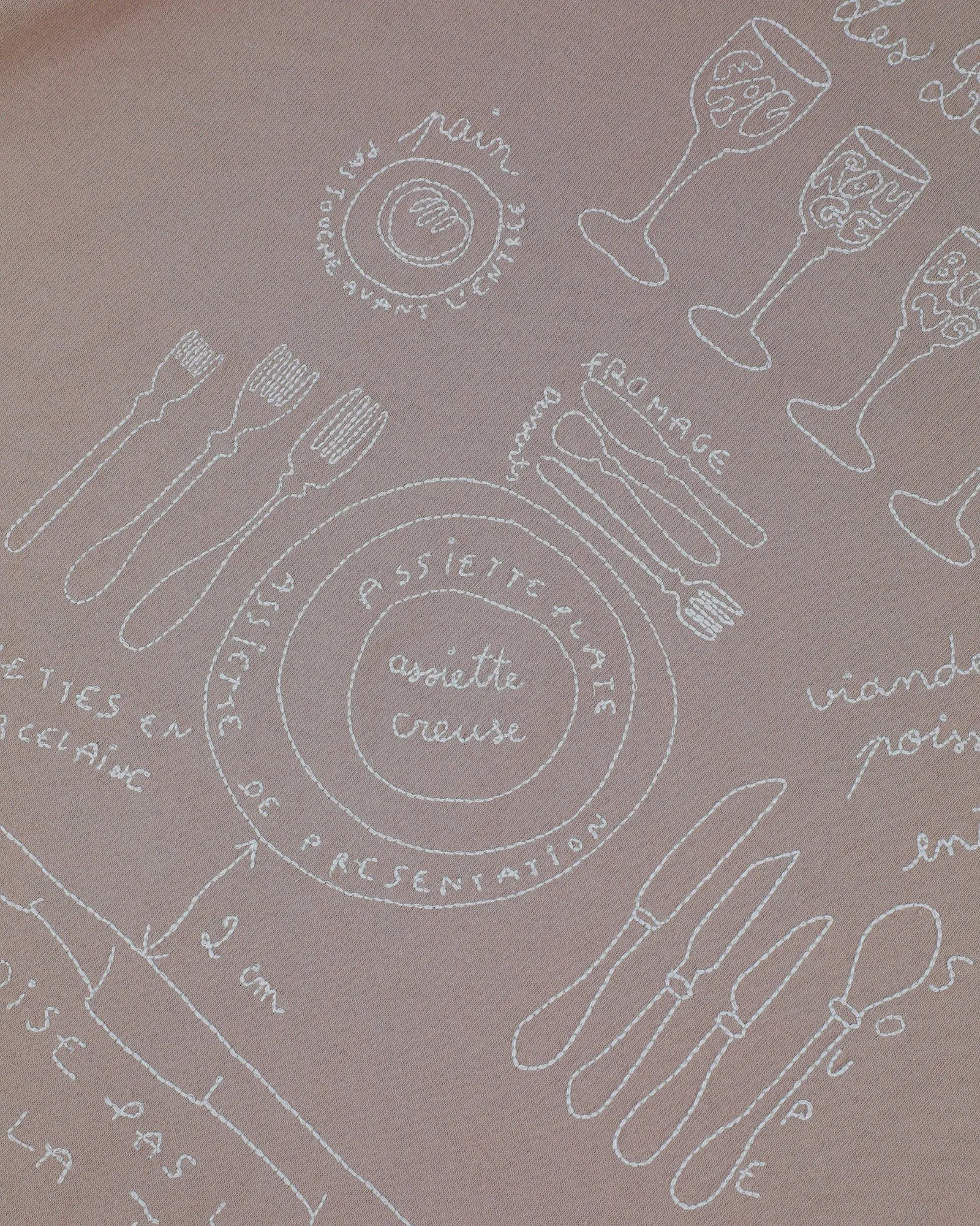 "Art De La Table" bainville t-shirt sold by Maison Labiche product image thumbnail 3