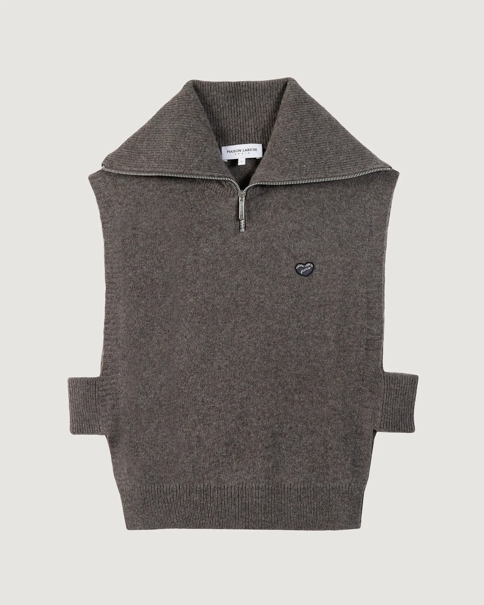 "Patch Coeur" Chanaleilles sleeveless sweater sold by Maison Labiche
