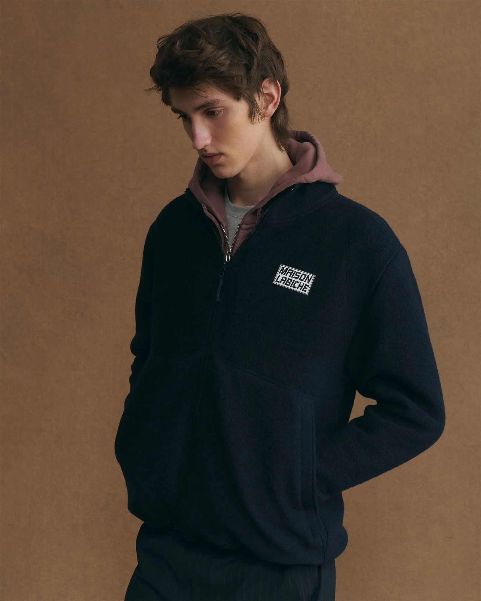 "Maison Labiche" corbon wool jacket sold by Maison Labiche product image thumbnail 4