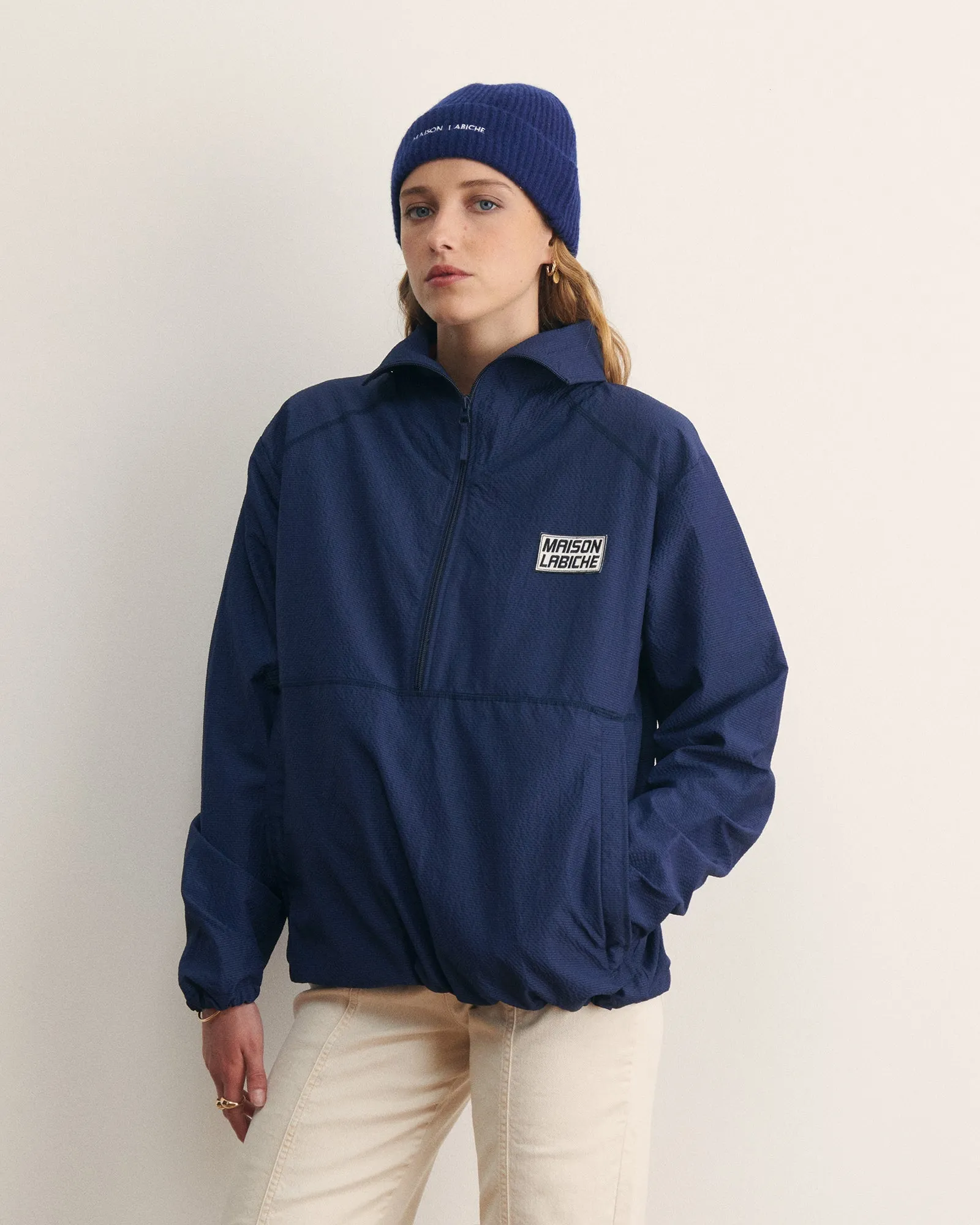 "Patch Maison Labiche" chauvelot seersucker jacket sold by Maison Labiche product image thumbnail 4