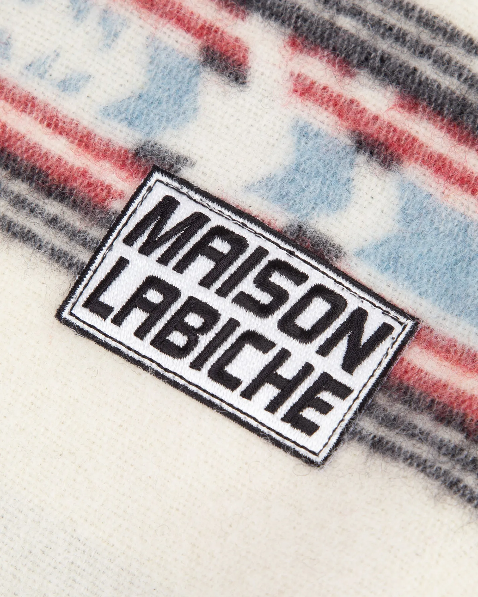 "Patch Maison Labiche" cherubini jacquard wool jacket sold by Maison Labiche product image thumbnail 3