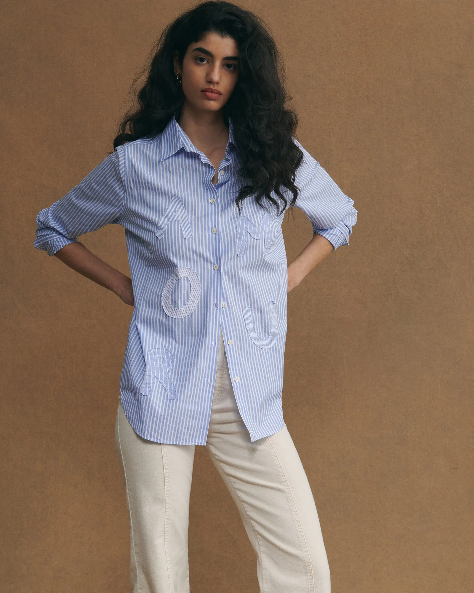 "Amour" dewet popelin shirt sold by Maison Labiche product image thumbnail 2