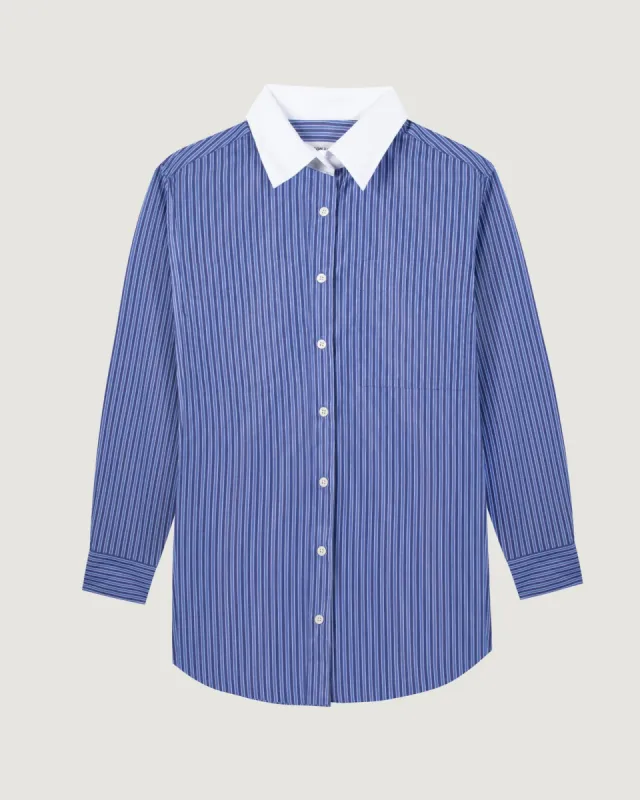 "Amour Toujours" loutil popelin shirt sold by Maison Labiche