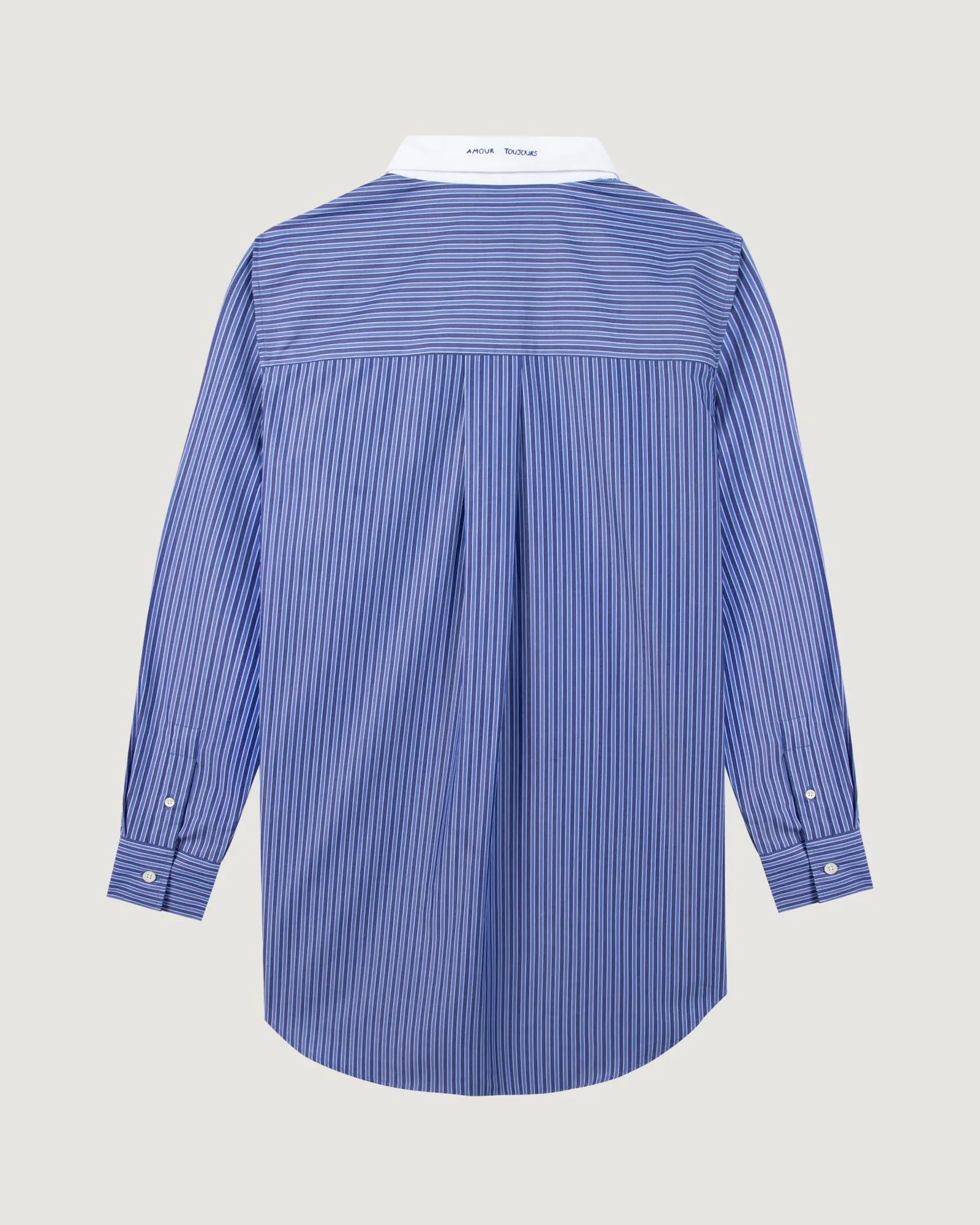 "Amour Toujours" loutil popelin shirt sold by Maison Labiche product image thumbnail 5