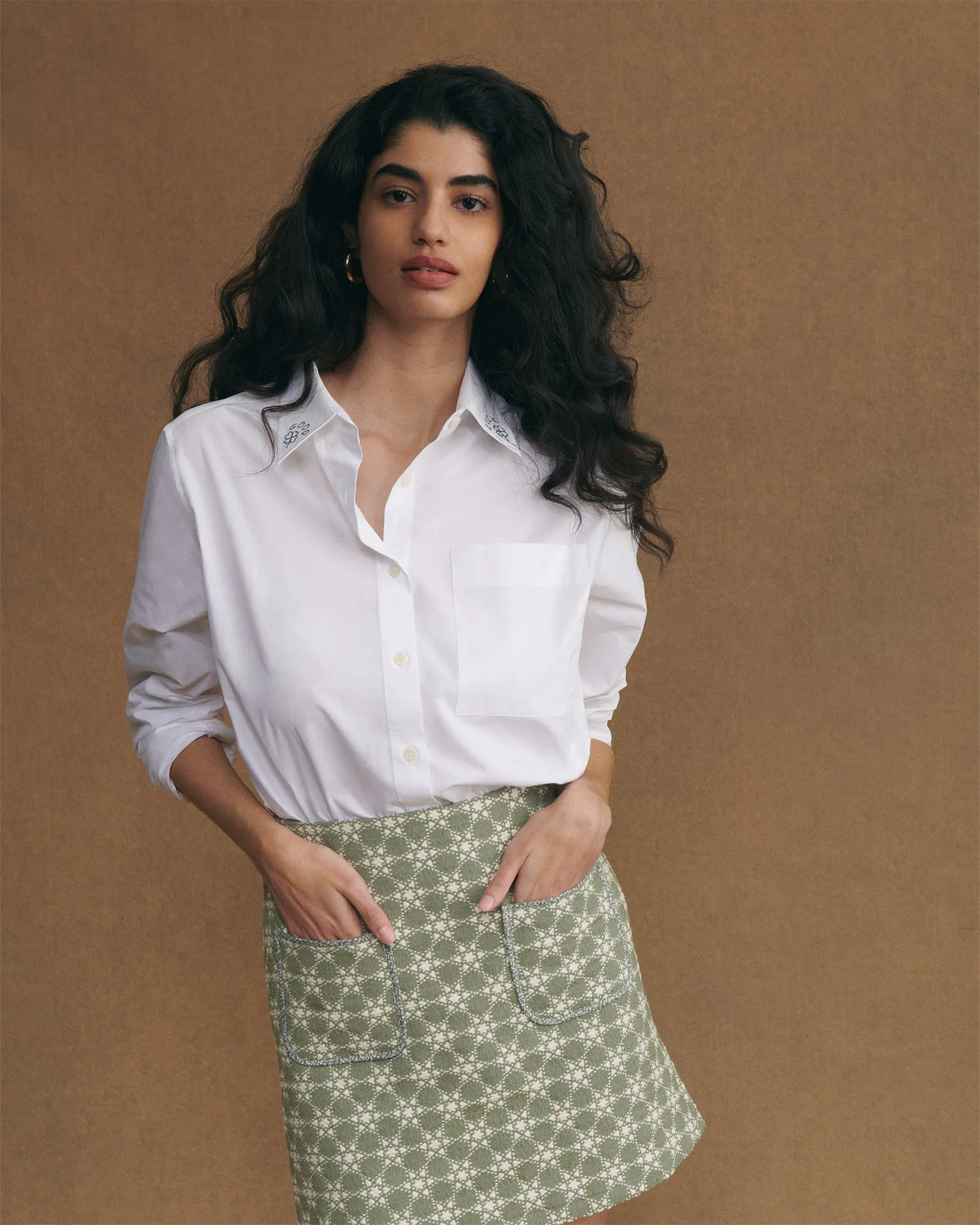 "Good Luck" loutil popelin shirt sold by Maison Labiche product image thumbnail 2