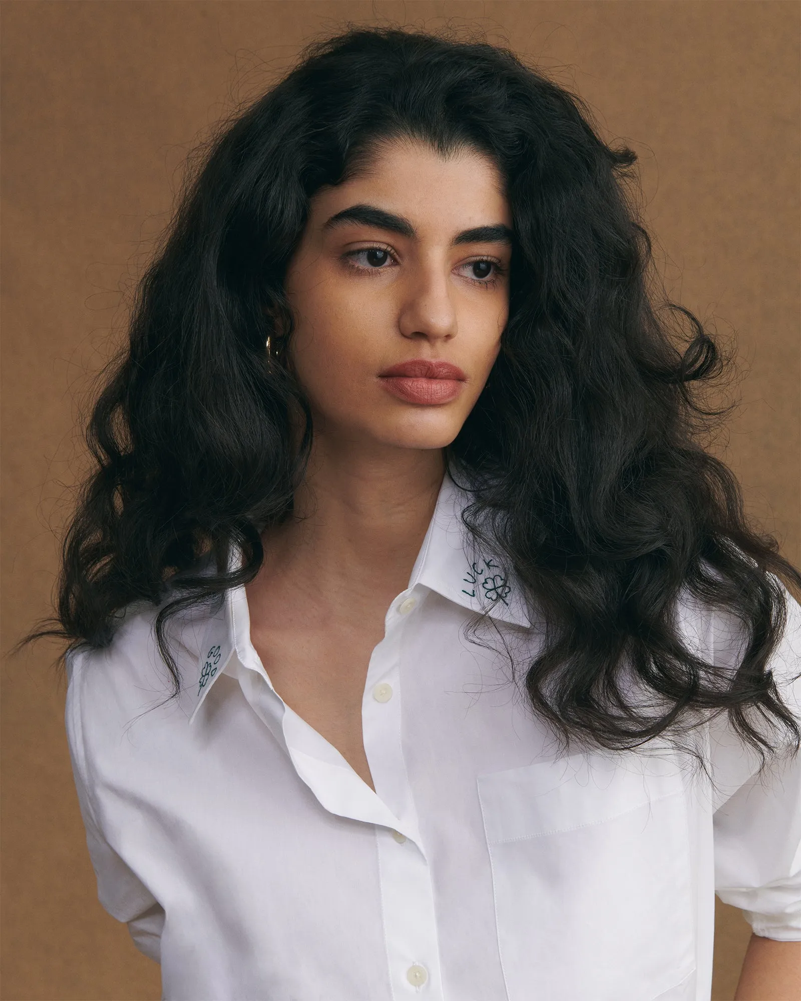 "Good Luck" loutil popelin shirt sold by Maison Labiche product image thumbnail 3