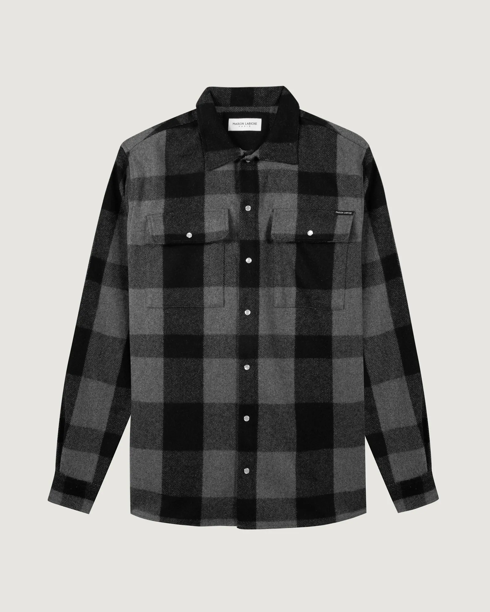 "Flanel" lancereaux overshirt sold by Maison Labiche