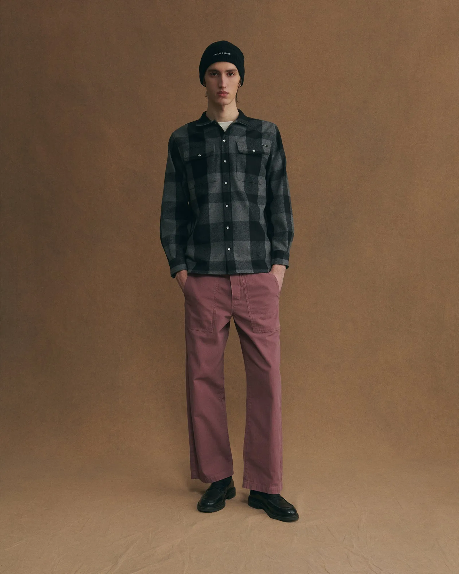 "Flanel" lancereaux overshirt sold by Maison Labiche product image thumbnail 2