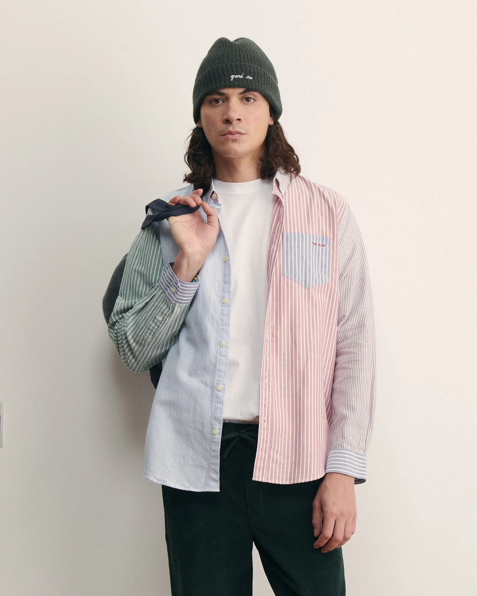 "The Dude" bonne graine oxford shirt sold by Maison Labiche product image thumbnail 2
