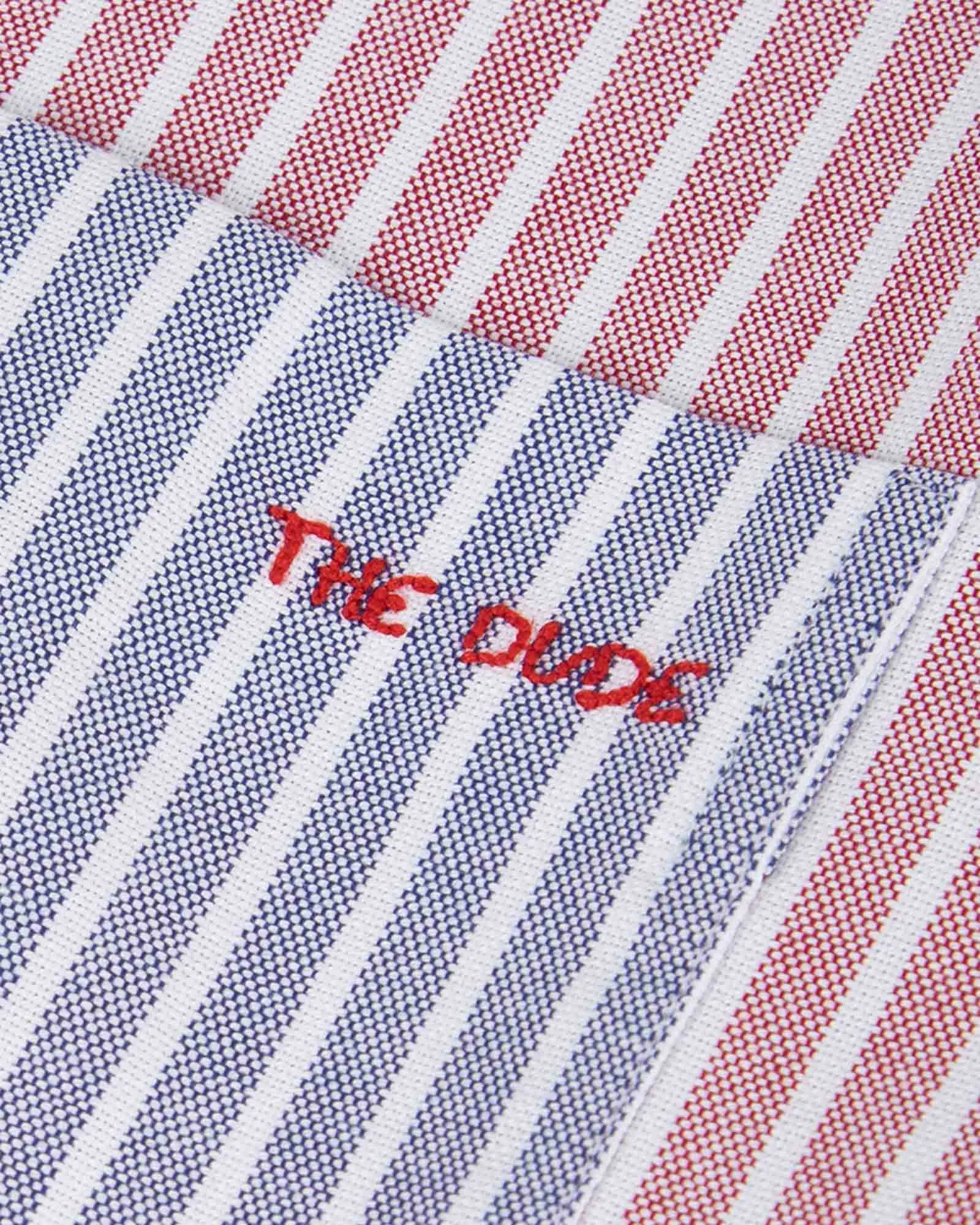 "The Dude" bonne graine oxford shirt sold by Maison Labiche product image thumbnail 5