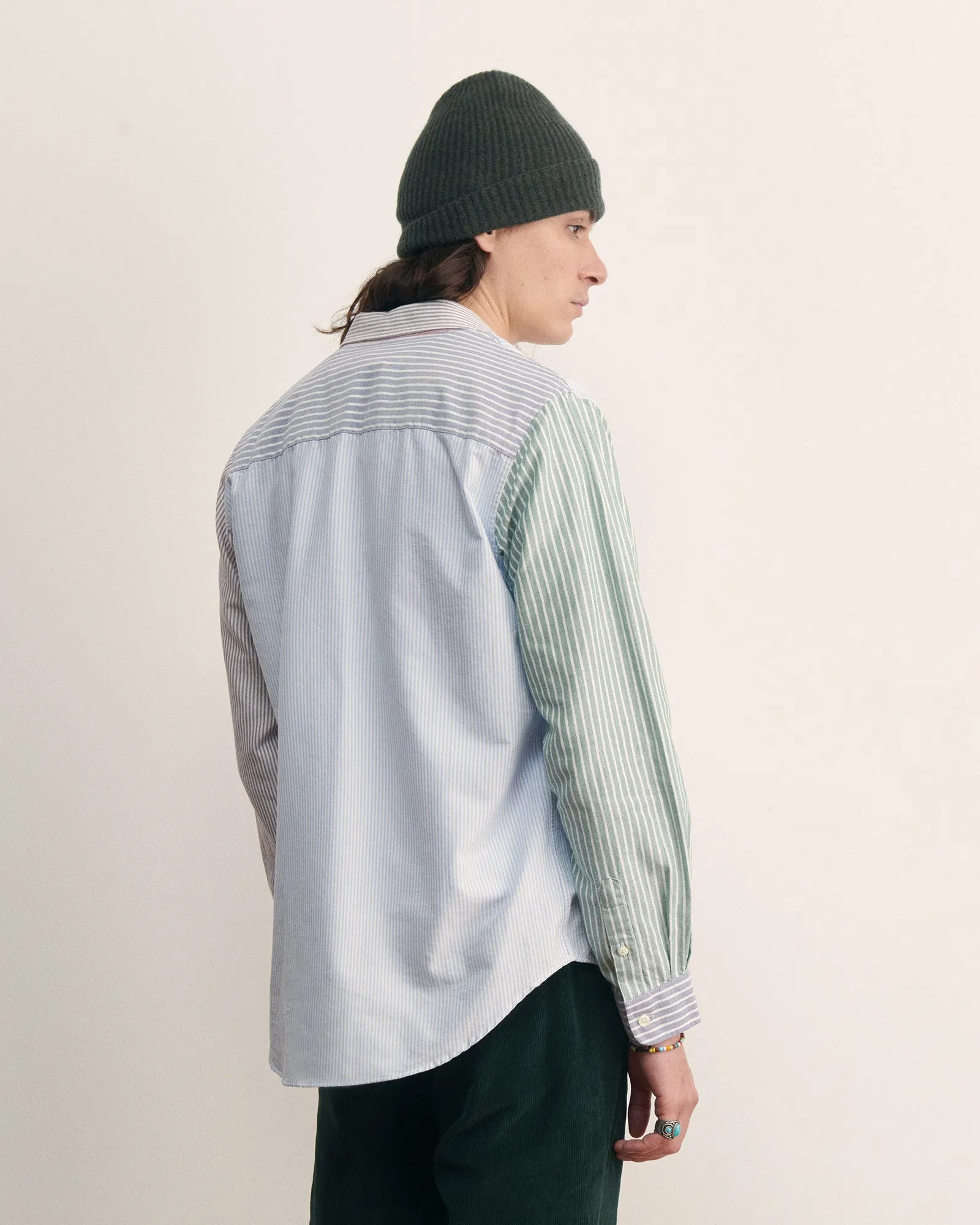 "The Dude" bonne graine oxford shirt sold by Maison Labiche product image thumbnail 3