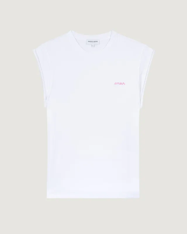"Amour" sedaine t-shirt made by Maison Labiche